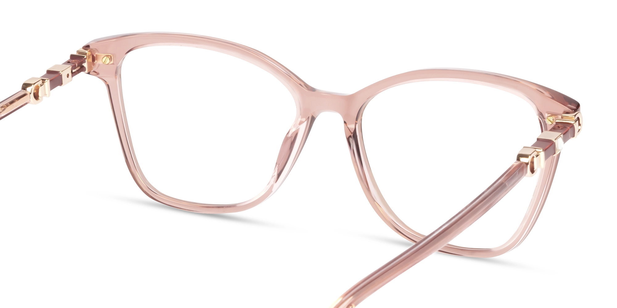 Crystal Brown Cateye Fullrim Acetate Glasses-4