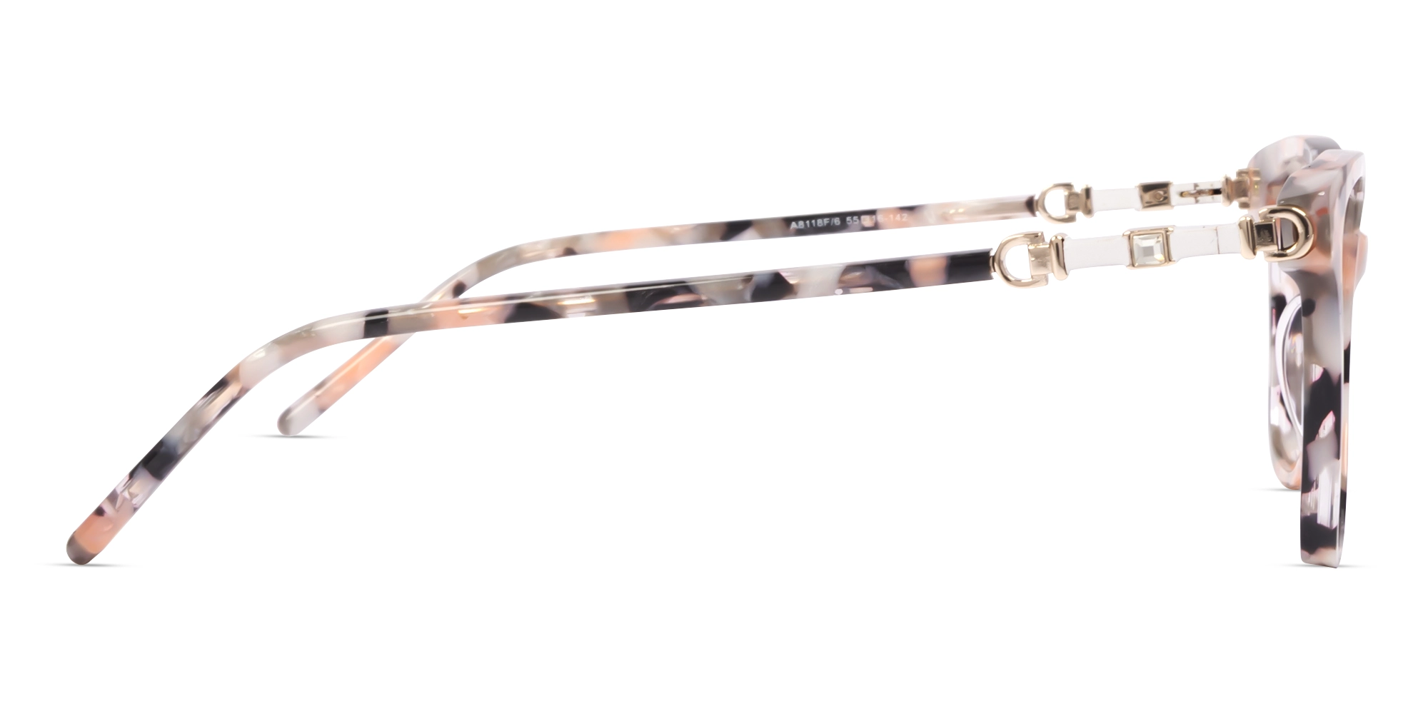 Blue Tarrazo Cateye Fullrim Acetate Glasses-3