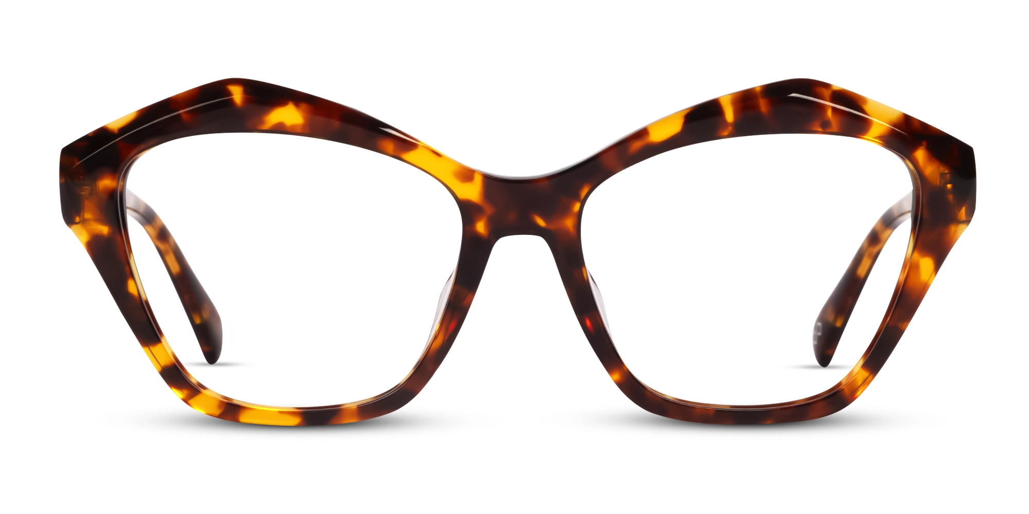 Honey Tortoise Cat-eye Glasses For Women-1