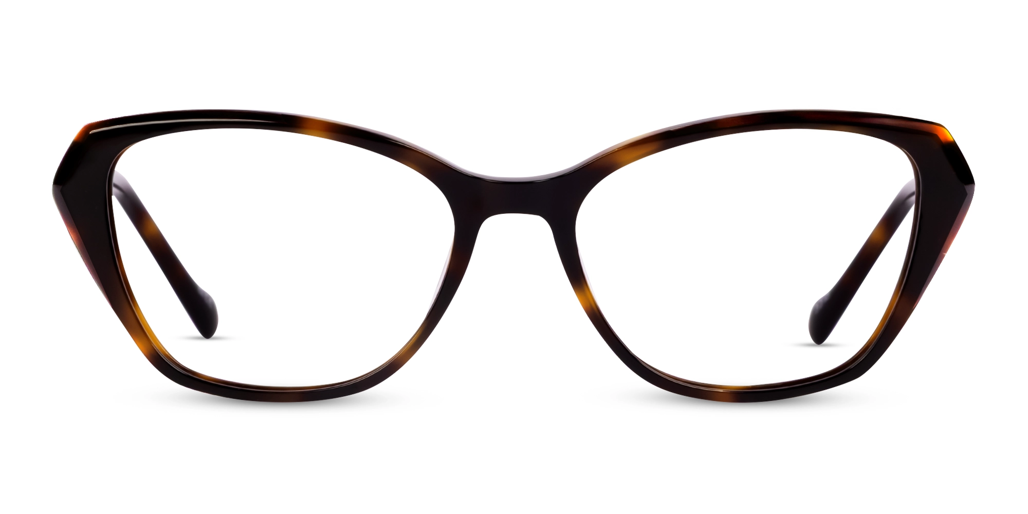 Dark Tortoise Full-Rim Glasses For Women-1