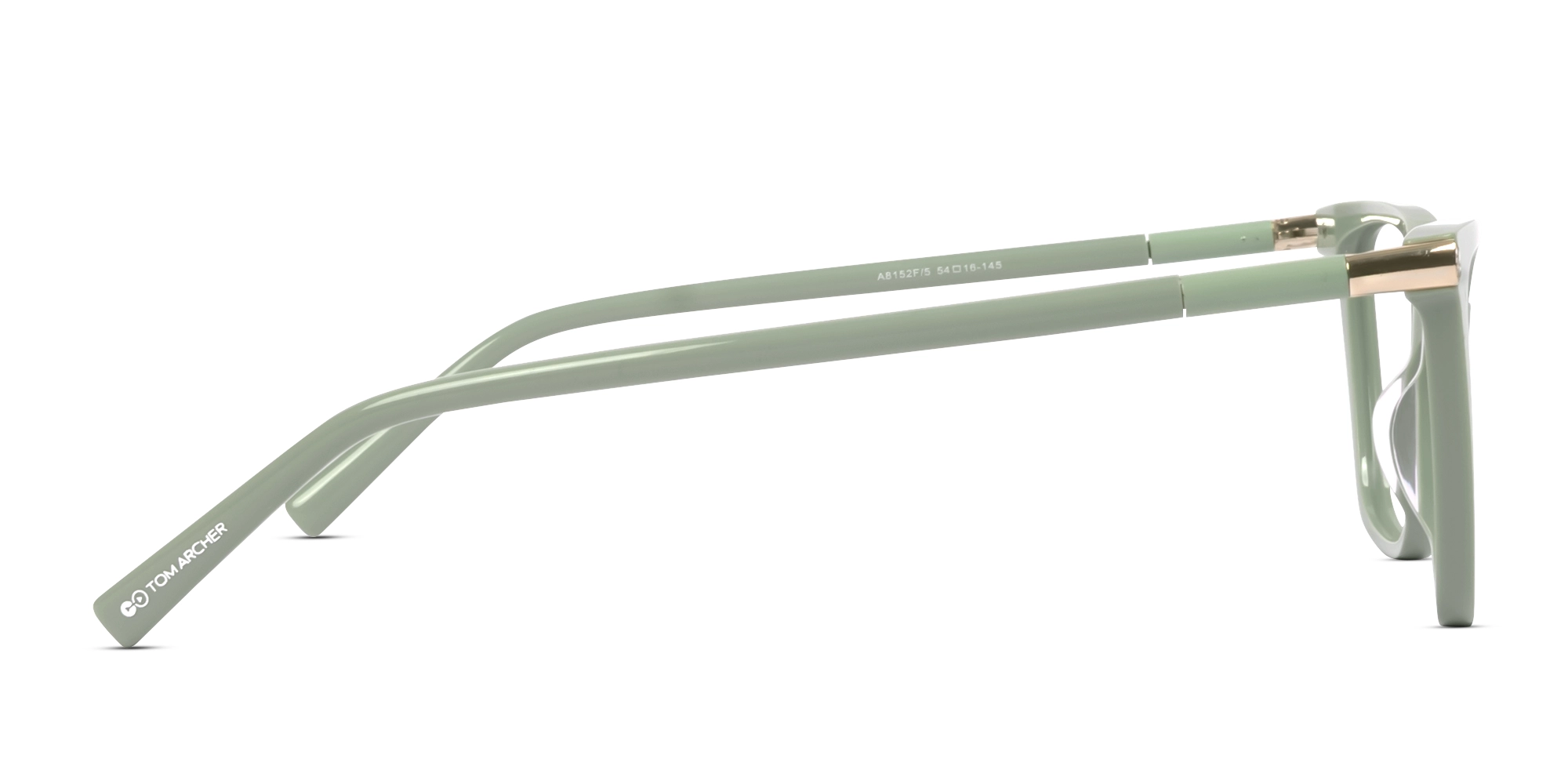 Acetate Mint Green Cateye Fullrim Glasses-3