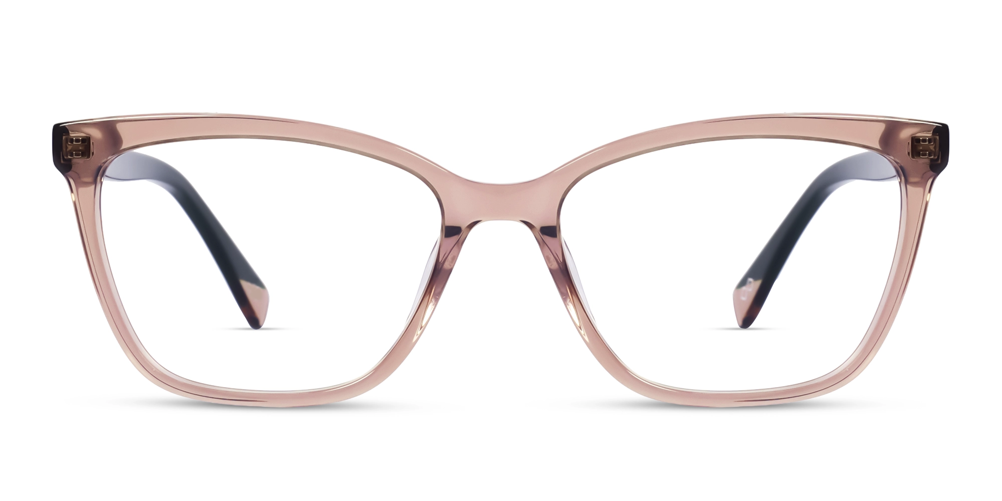 Crystal Brown Cateye Frame Acetate Glasses Crystal Brown Cateye Frame Acetate Glasses