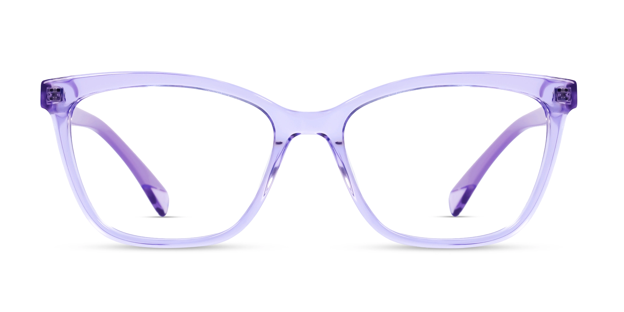 Crystal Lavendar Cateye Frame Acetate Glasses