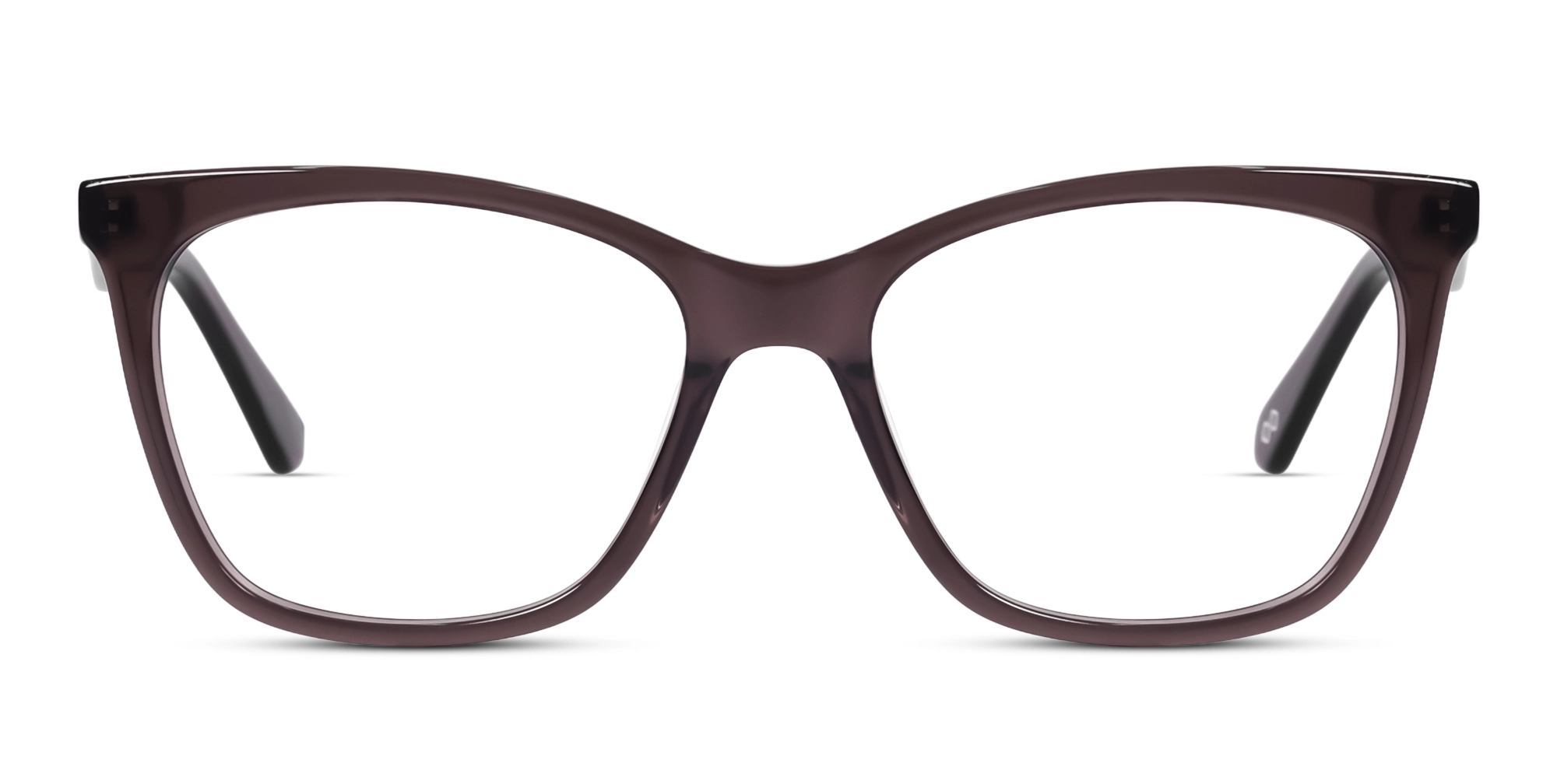 Deep Wine Square Frame Acetate Glasses