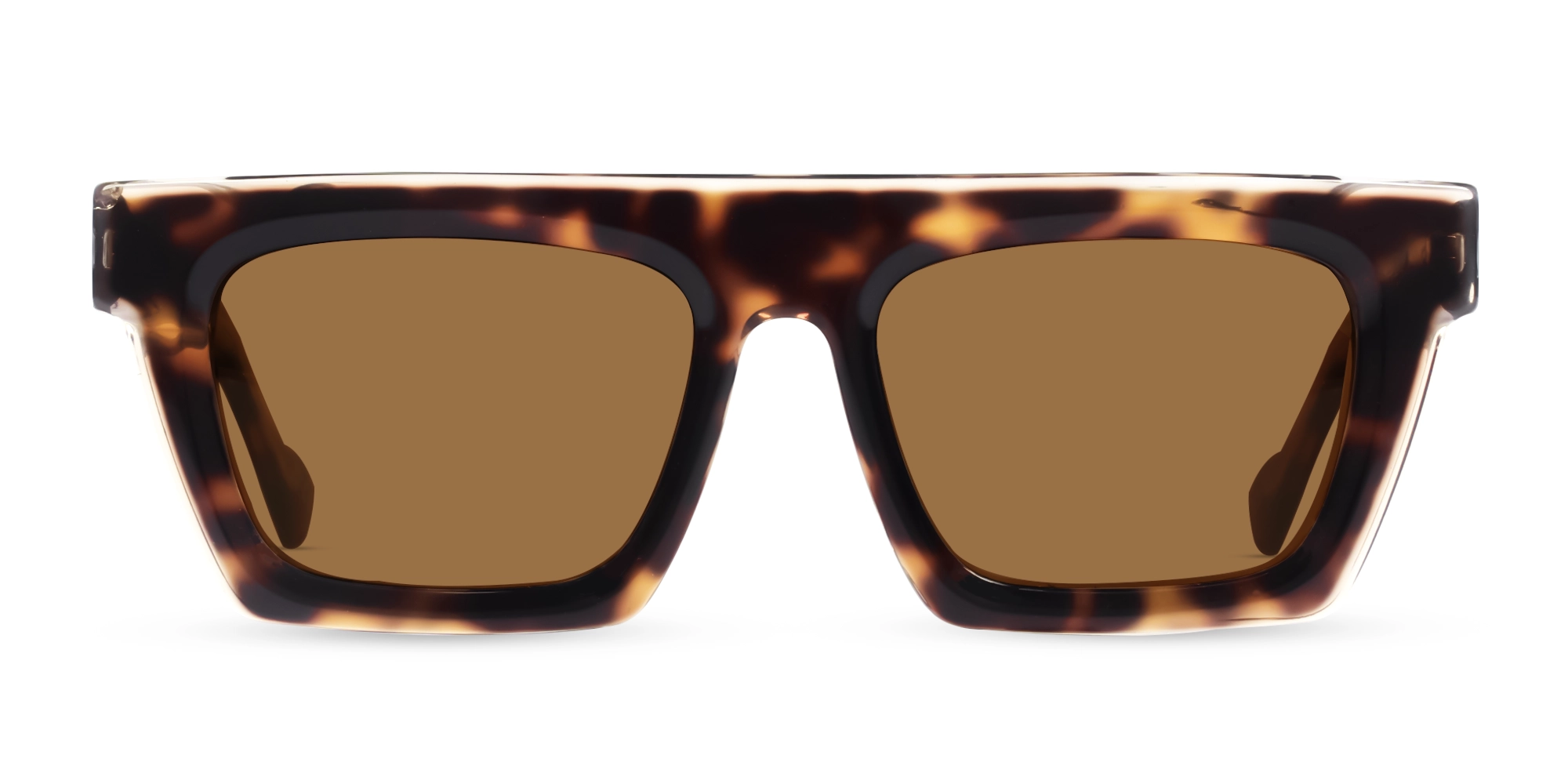 Honey Tortoise Sunglasses With Brown Tint-1