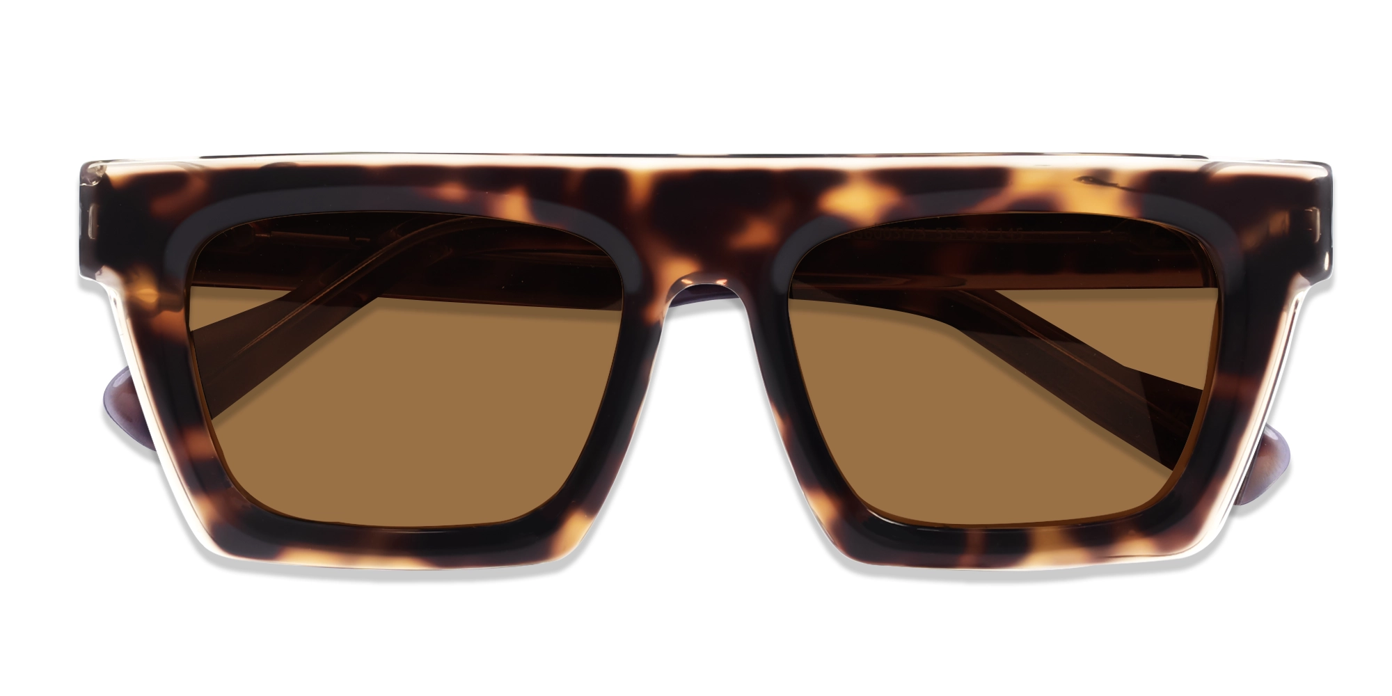 Honey Tortoise Sunglasses With Brown Tint-6