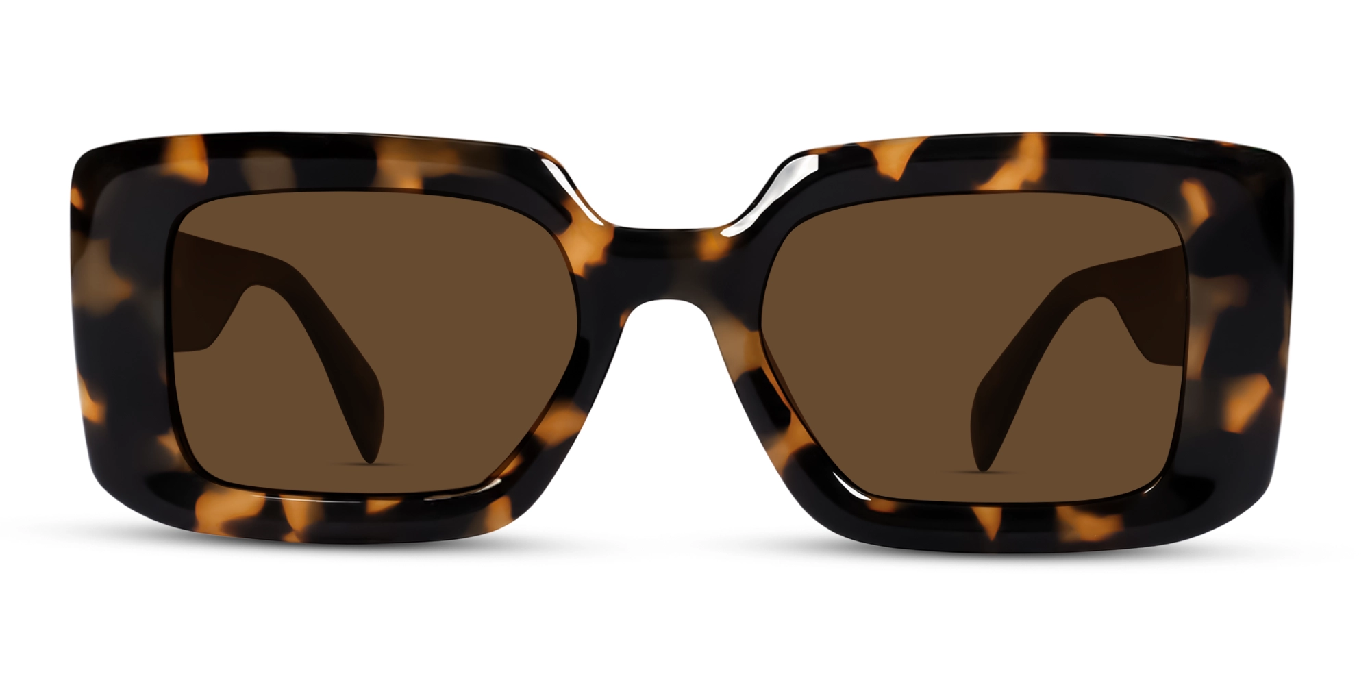 Honey Tortoise Frame With Brown Polarised Tint Sunglasses-1