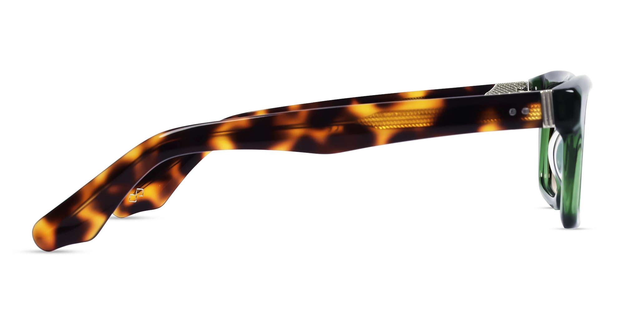Crystal Gin Green Frame With Brown Tint Sunglasses-4