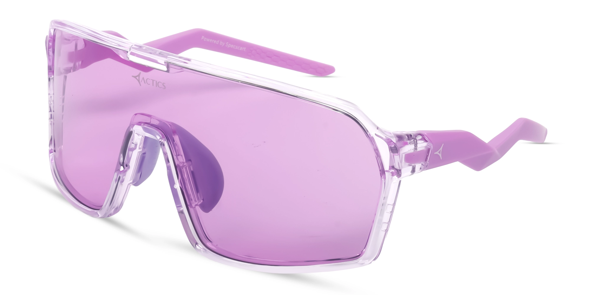 Crystal Purple Full-Rim Cylindrical Sports Eyewear-3 Crystal Purple Full-Rim Cylindrical Sports Eyewear-3