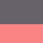 Burgundy & Gunmetal swatch