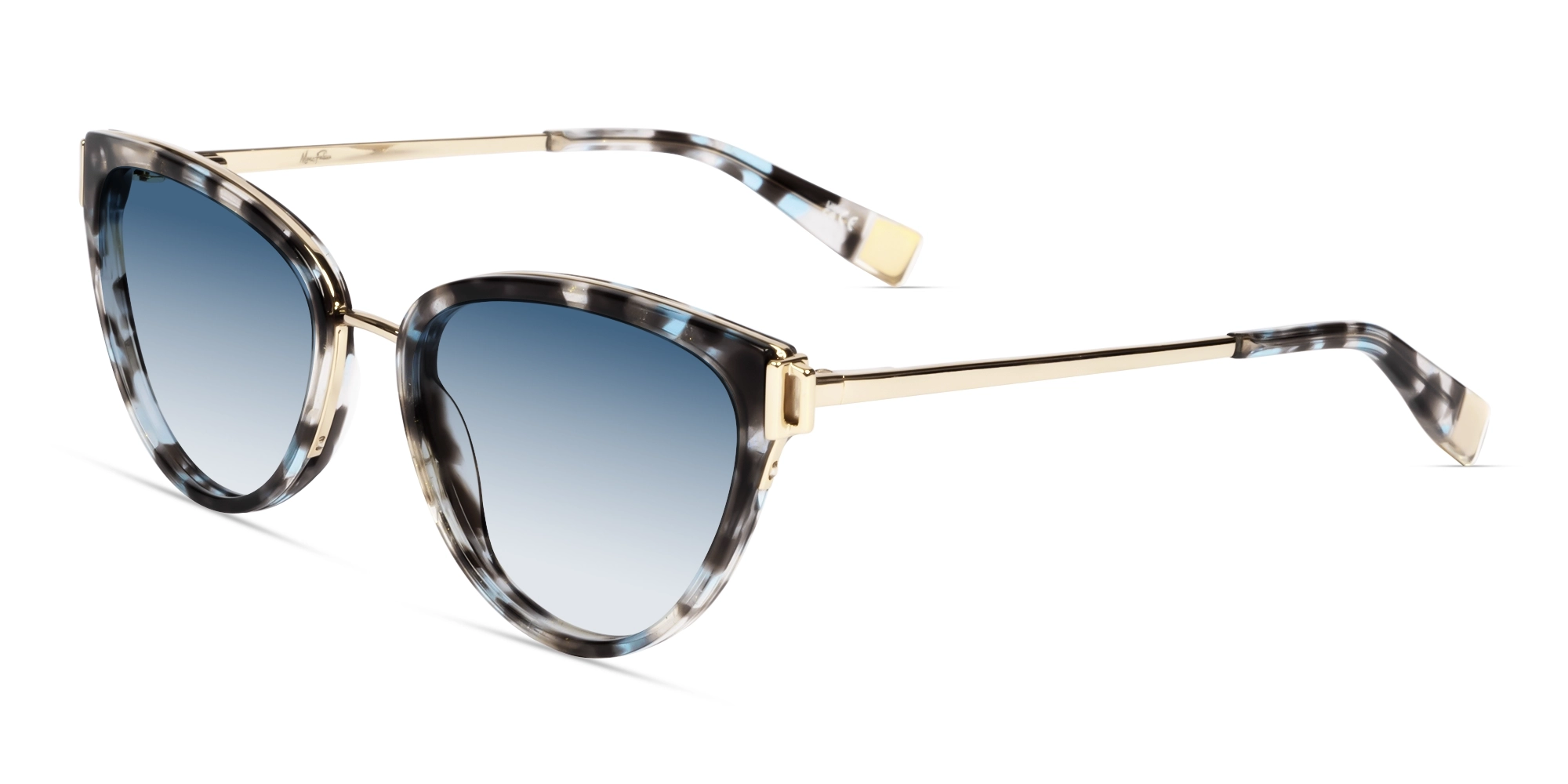 Blue Jay Marble Cateye Blue Tint Sunglasses-3