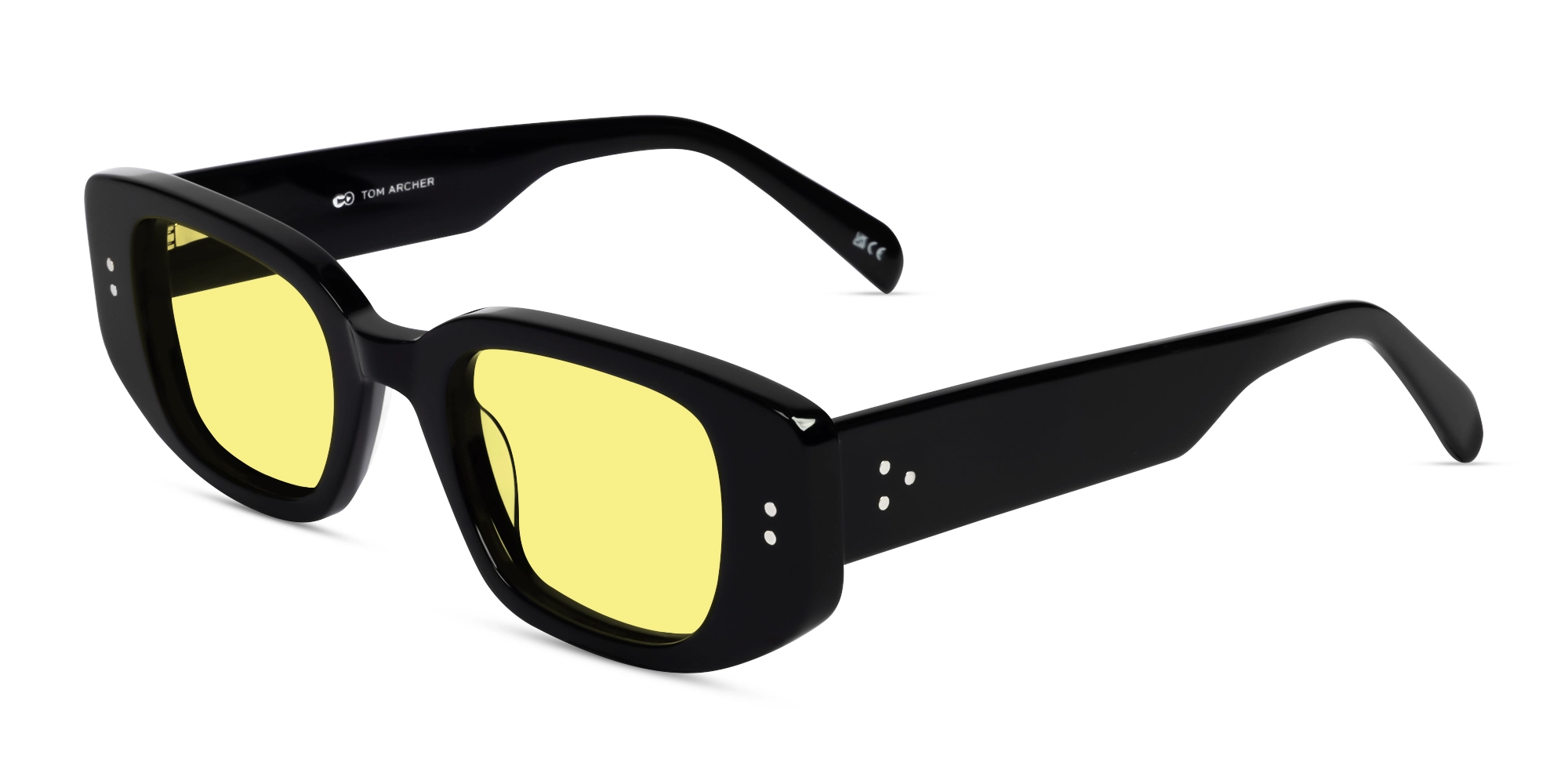 SA6111F/1 - Rectangular Black Sunnies