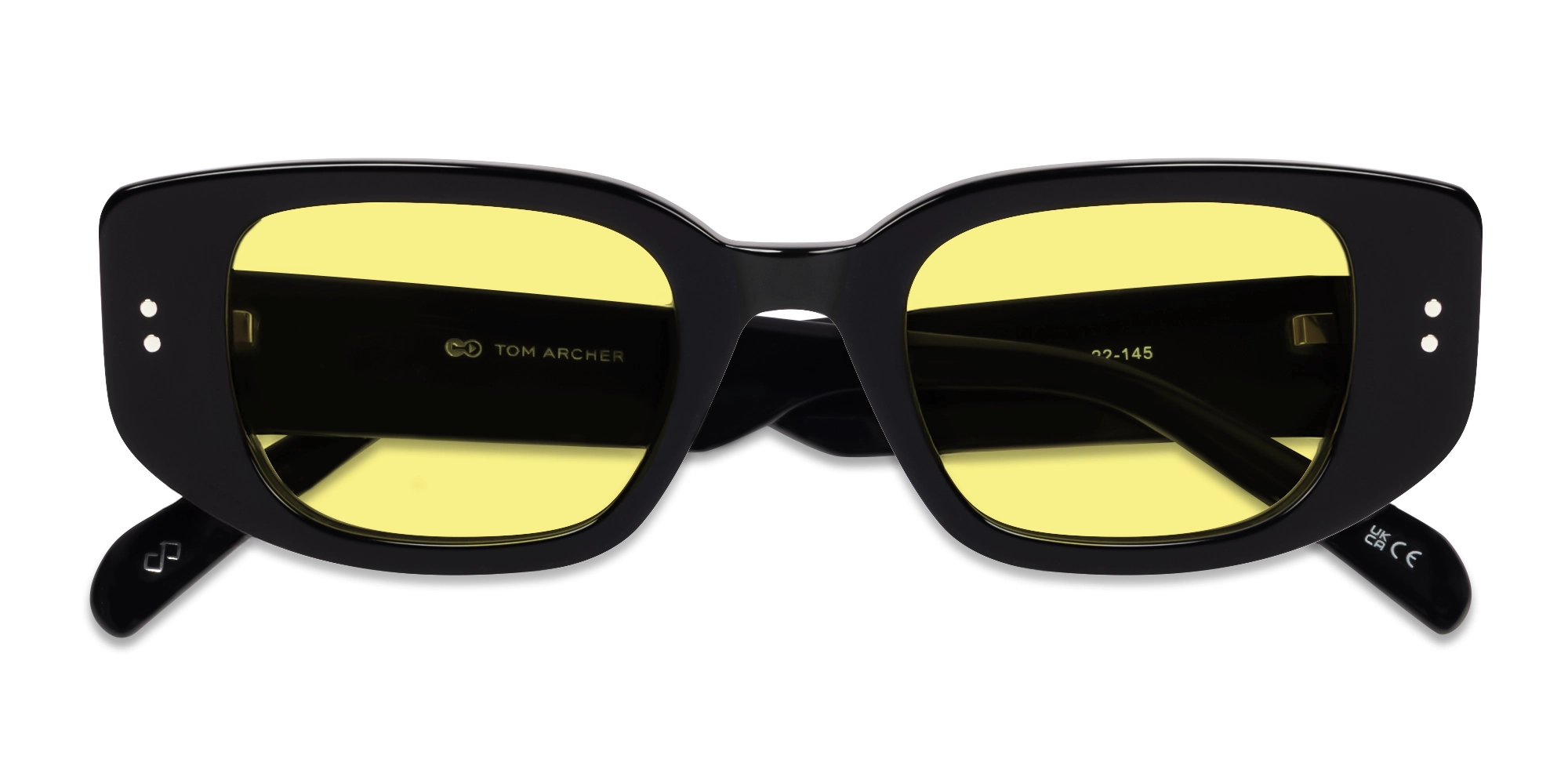SA6111F/1 - Rectangular Black Sunnies