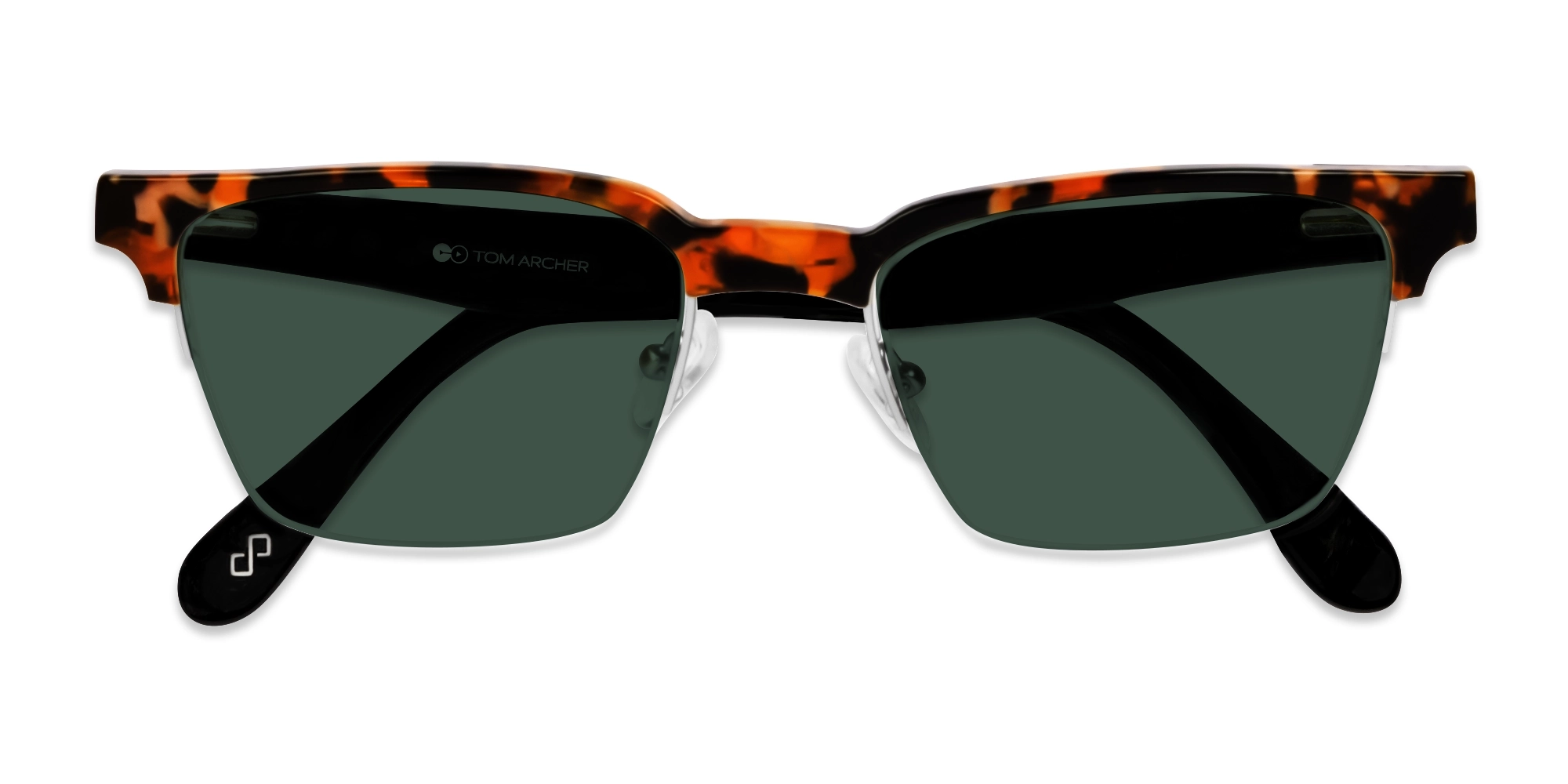 STL6044F/2 - Orange Tortoise Half Rim
