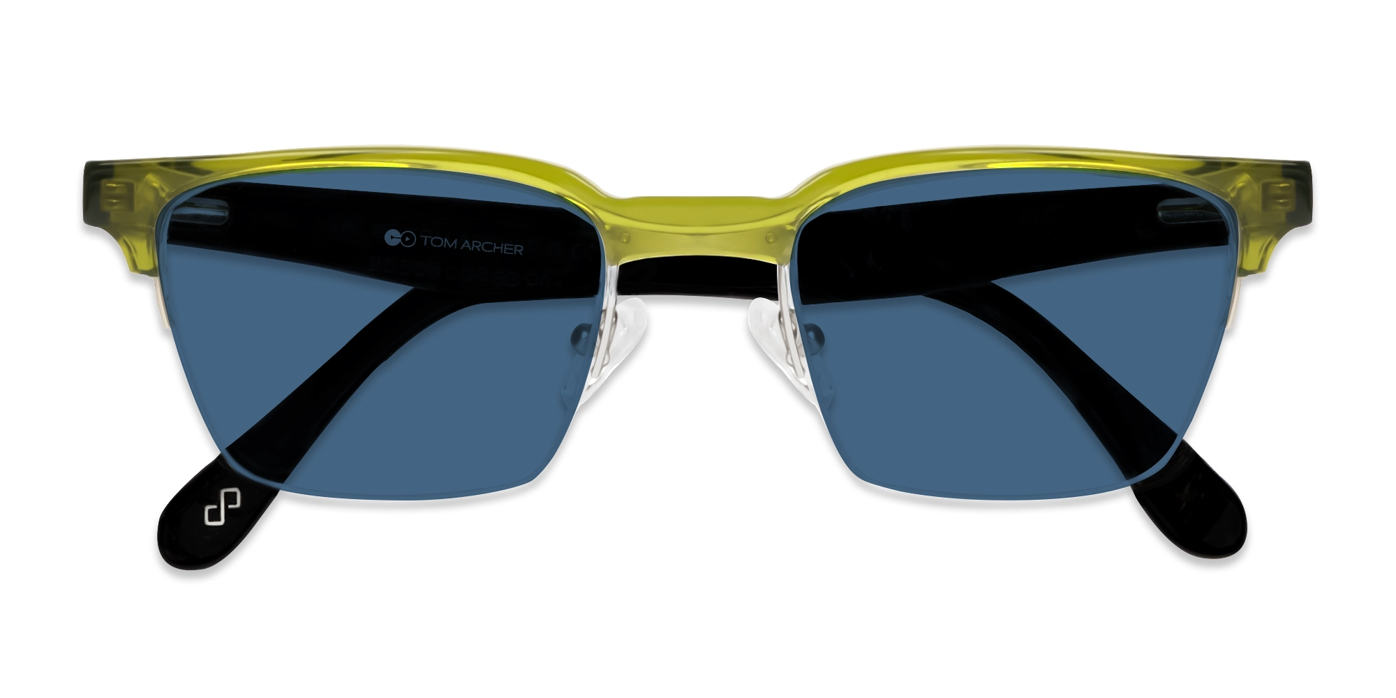 STL6044F/3 - Green Half Rim Frame
