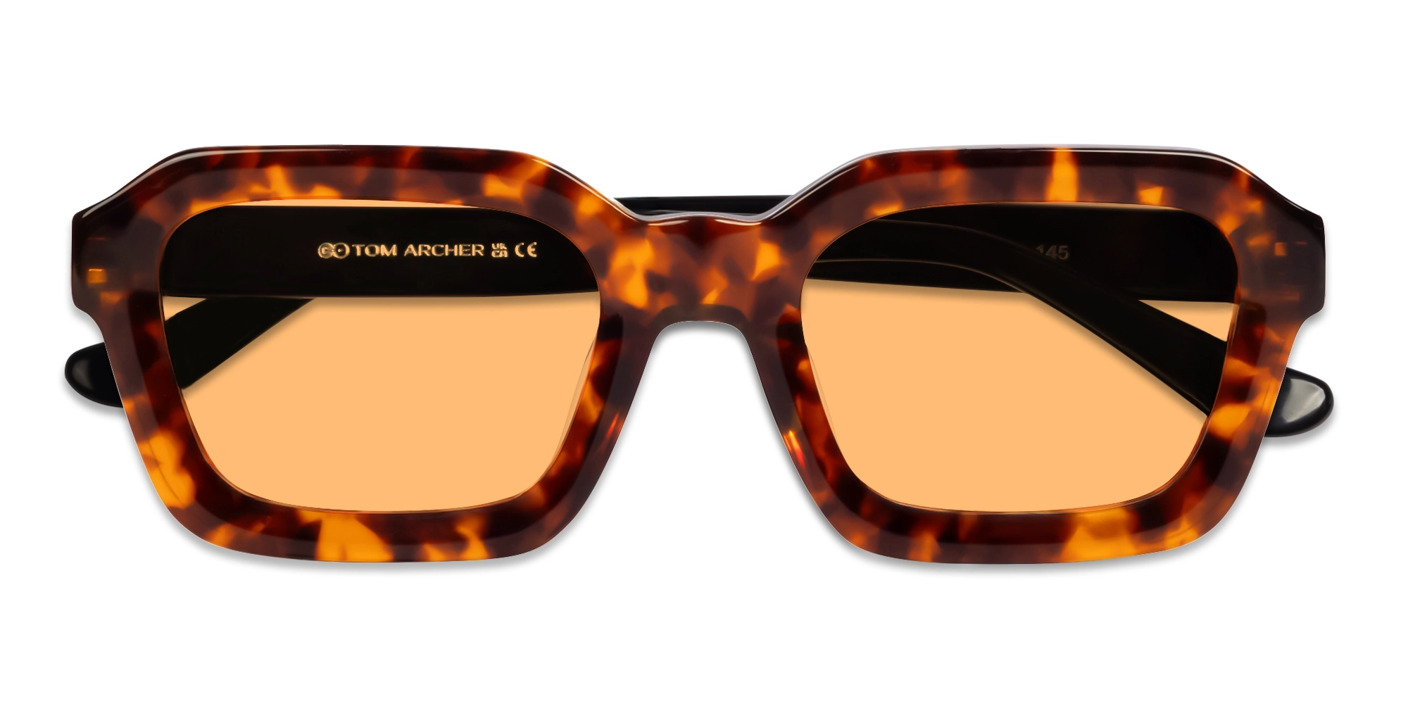 STL6648F/1 - Tortoise Geometric Sunglasses