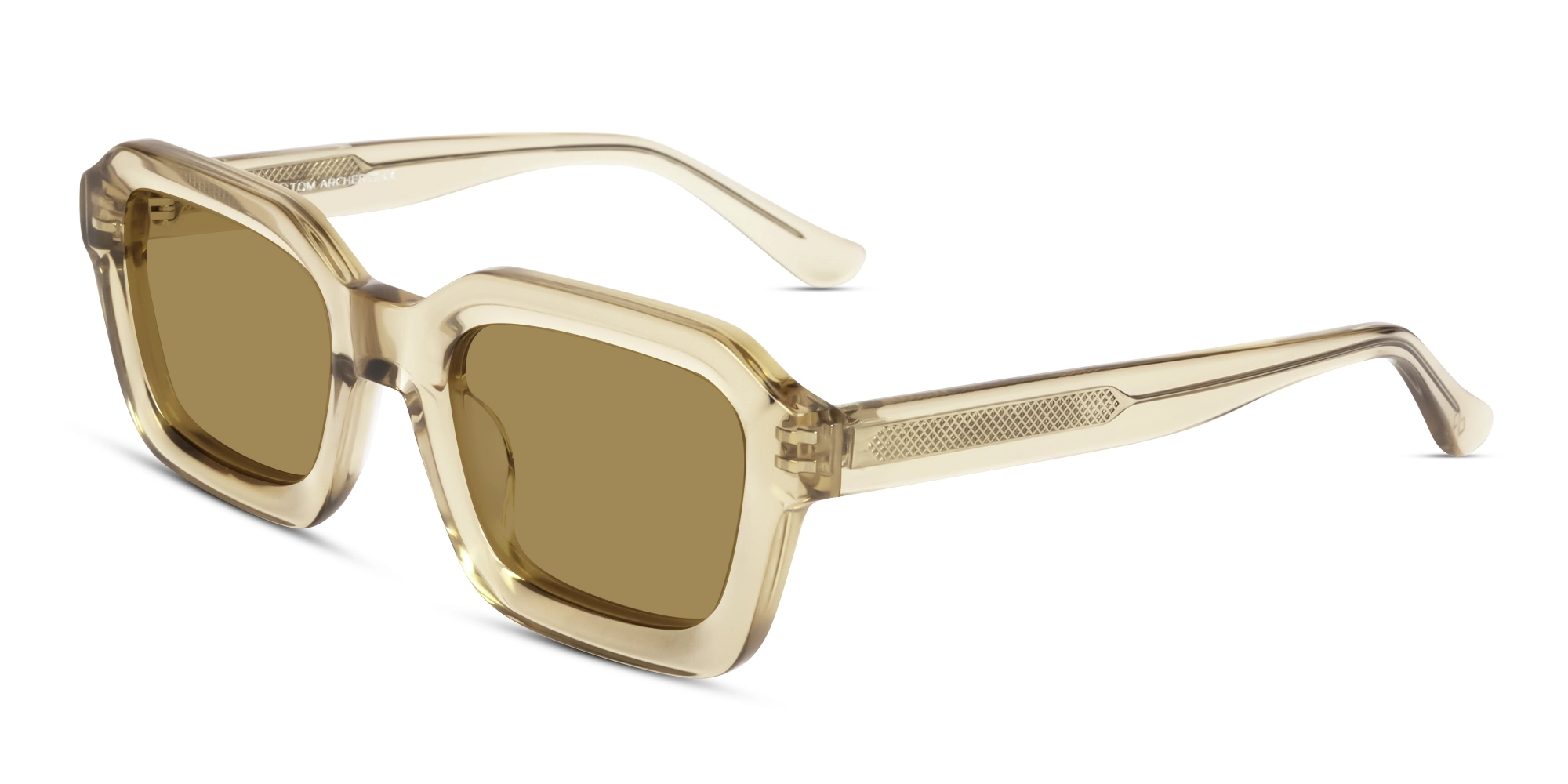 STL6648F/3 - Gold Geometric Sunglasses