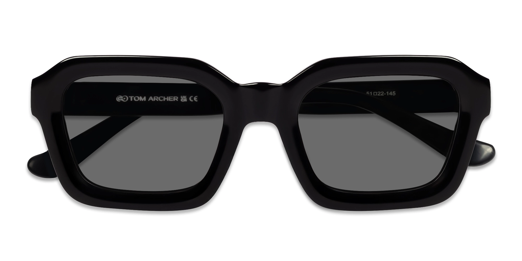 STL6648F/4 - Black Geometric Sunnies