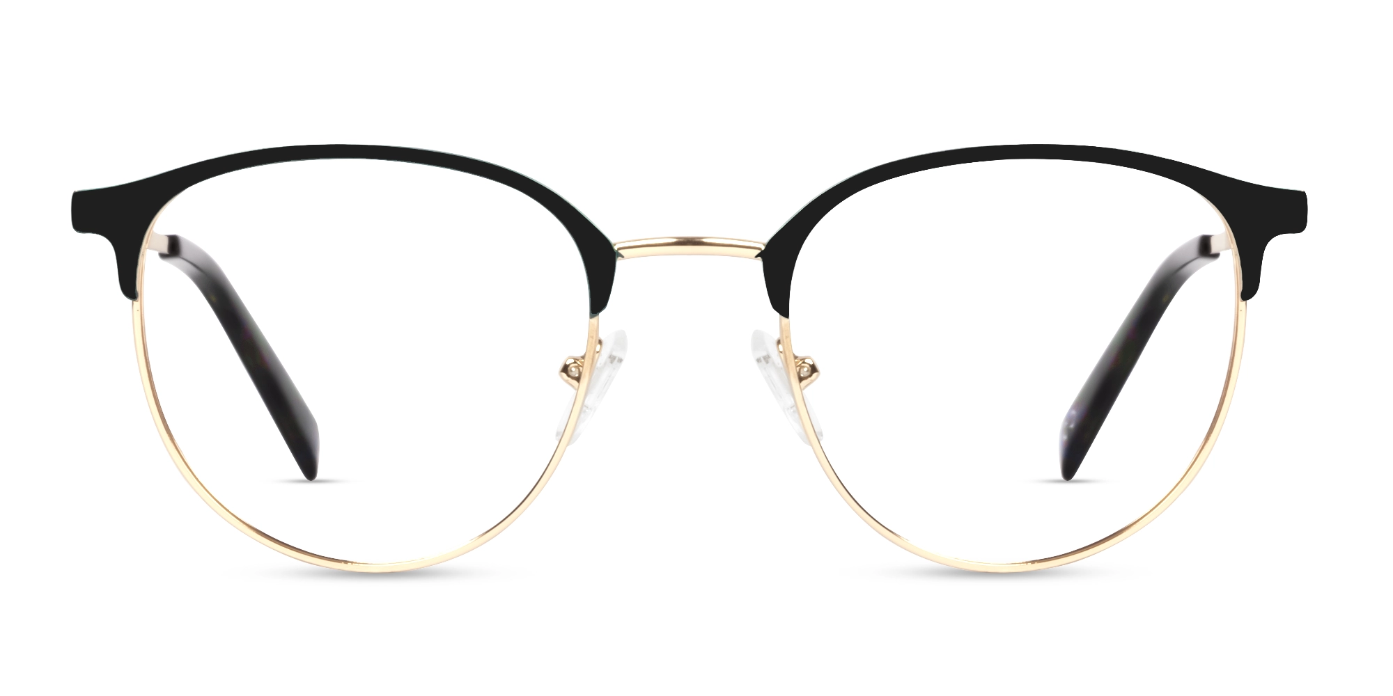 Matte Black & Champagne Gold Browling Glasses-1 Matte Black & Champagne Gold Browling Glasses-1