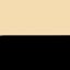 Black & Champagne gold swatch
