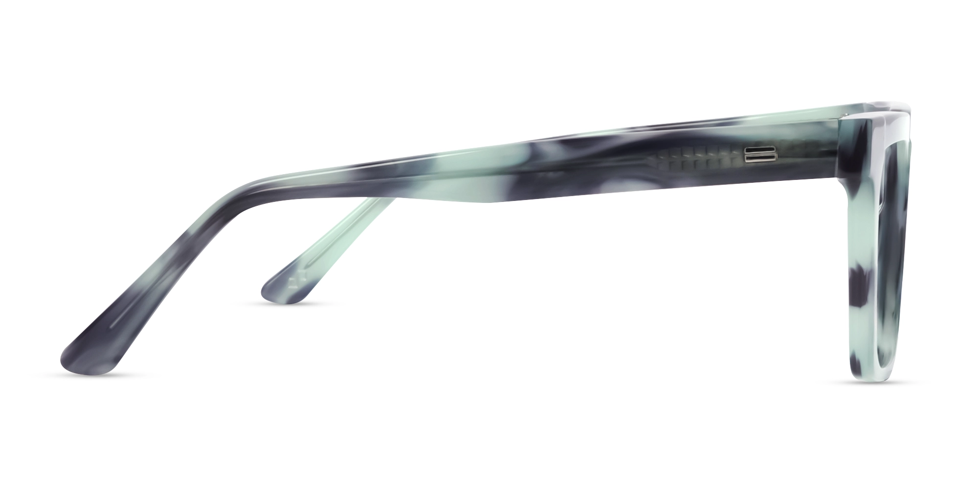 Teal Grotto Square Fullrim Glasses-4