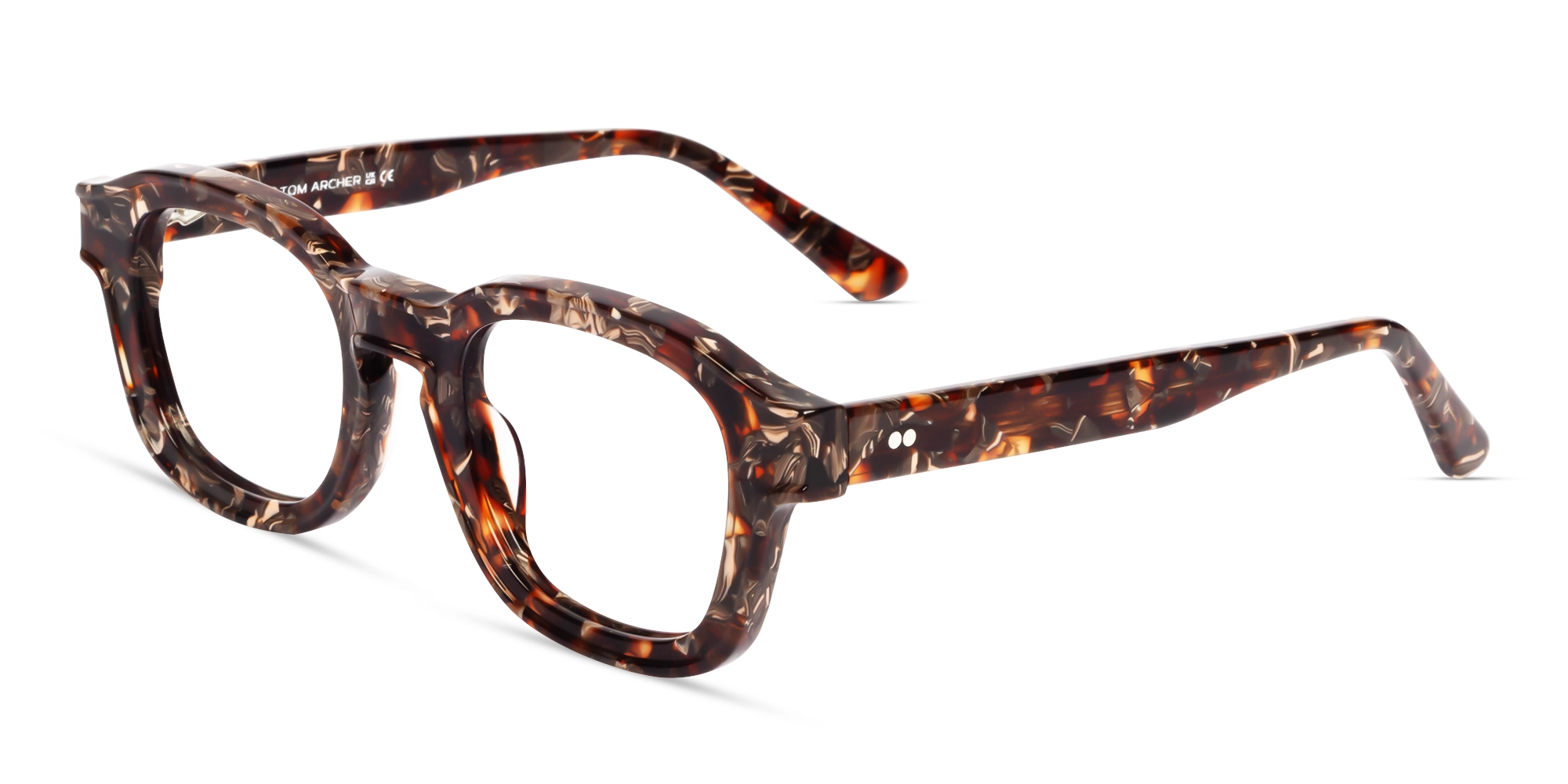 Wren Abstract Square Fullrim Acetate Glasses-2