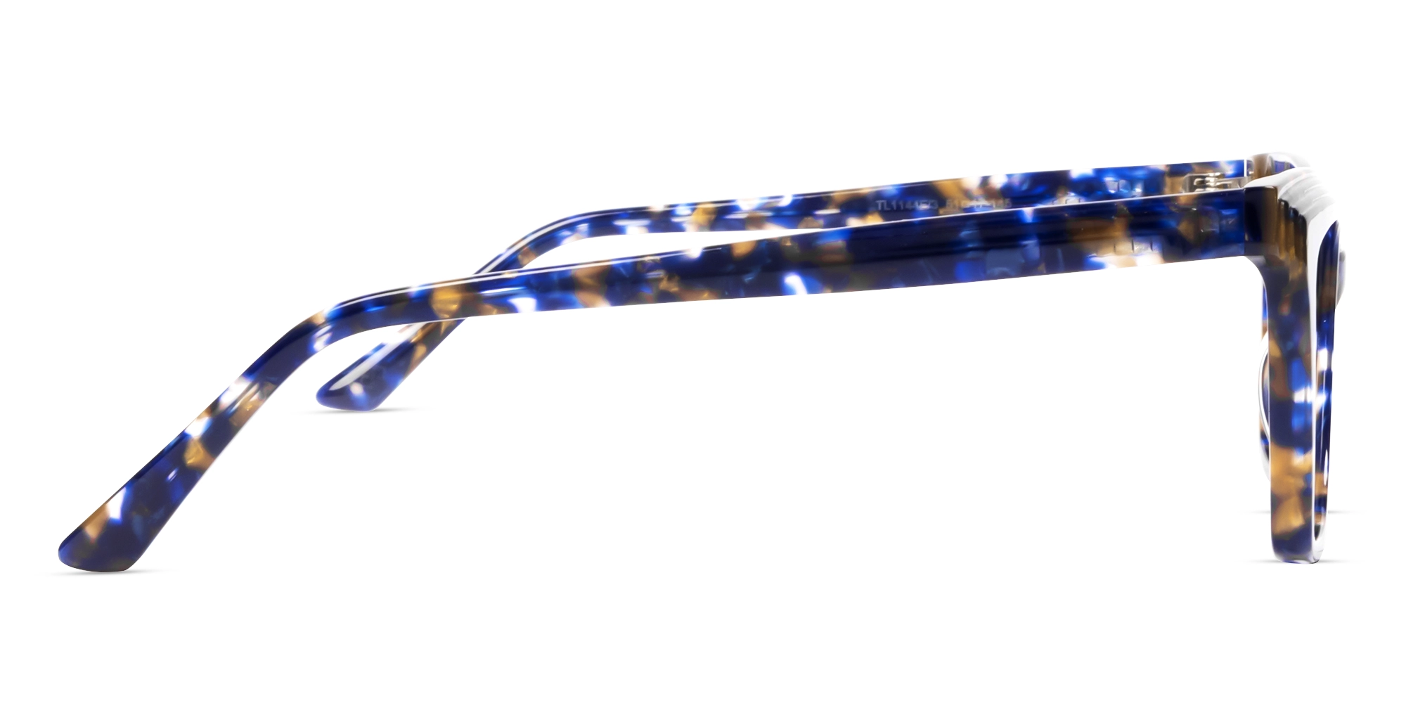 Blue Marble Square Full-Rim Acetate Glasses-3