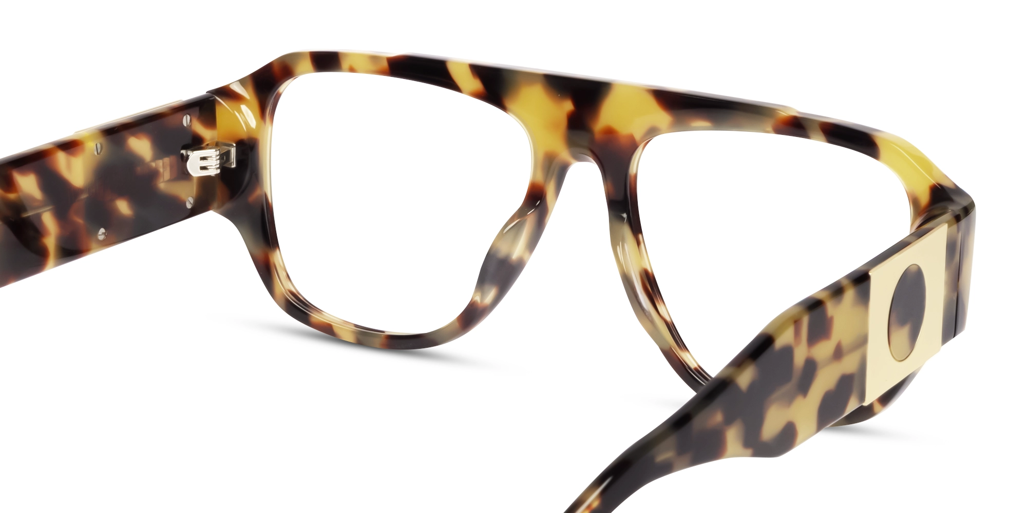 Havana Tortoise Oversized Fullrim Glasses-4