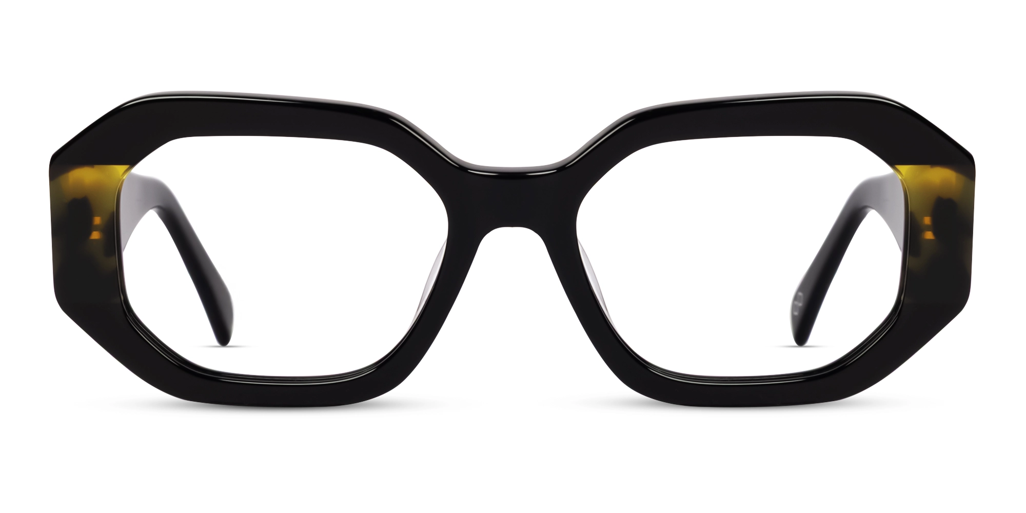 Chunky Black Thick Fullrim Rectangular Glasses