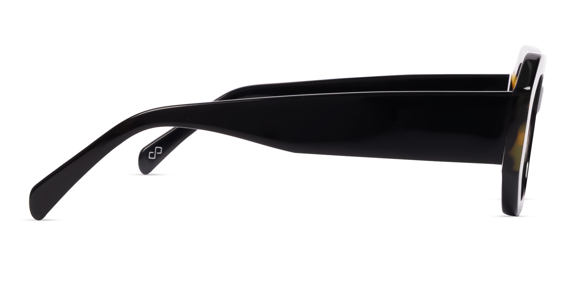 Chunky Black Thick Fullrim Rectangular Glasses