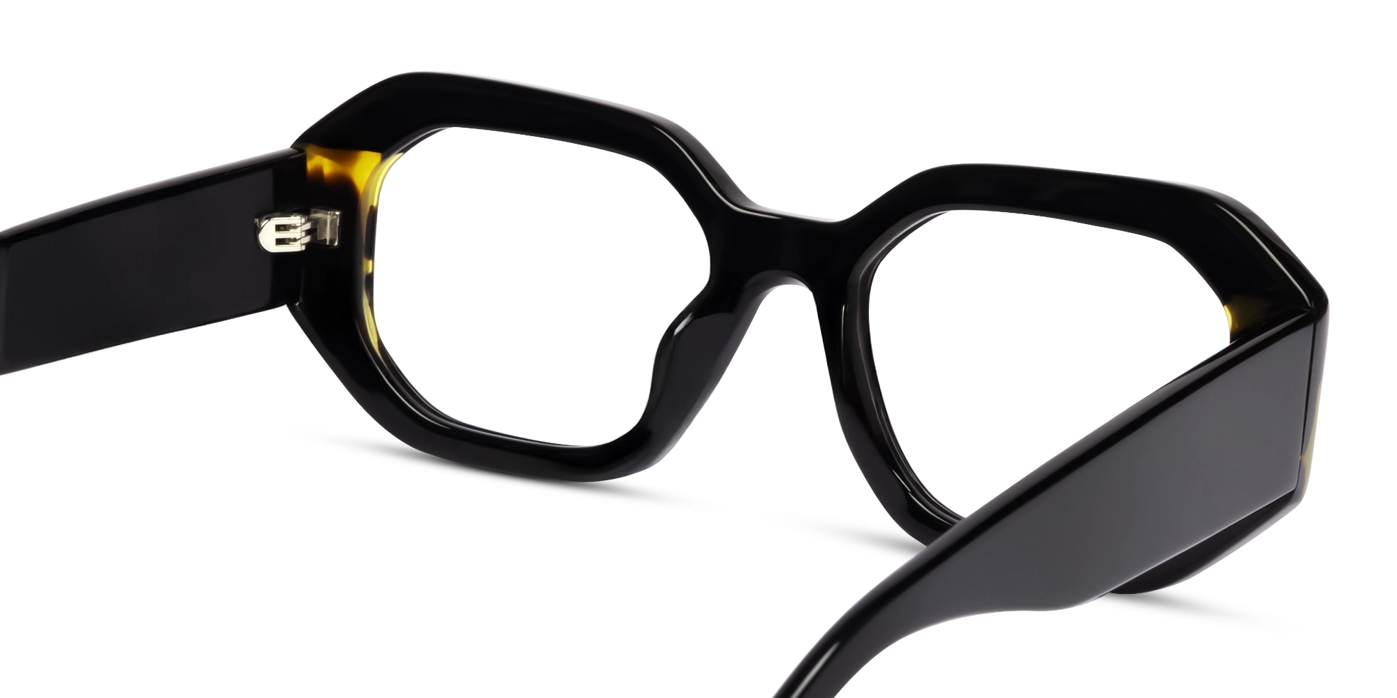 Chunky Black Thick Fullrim Rectangular Glasses