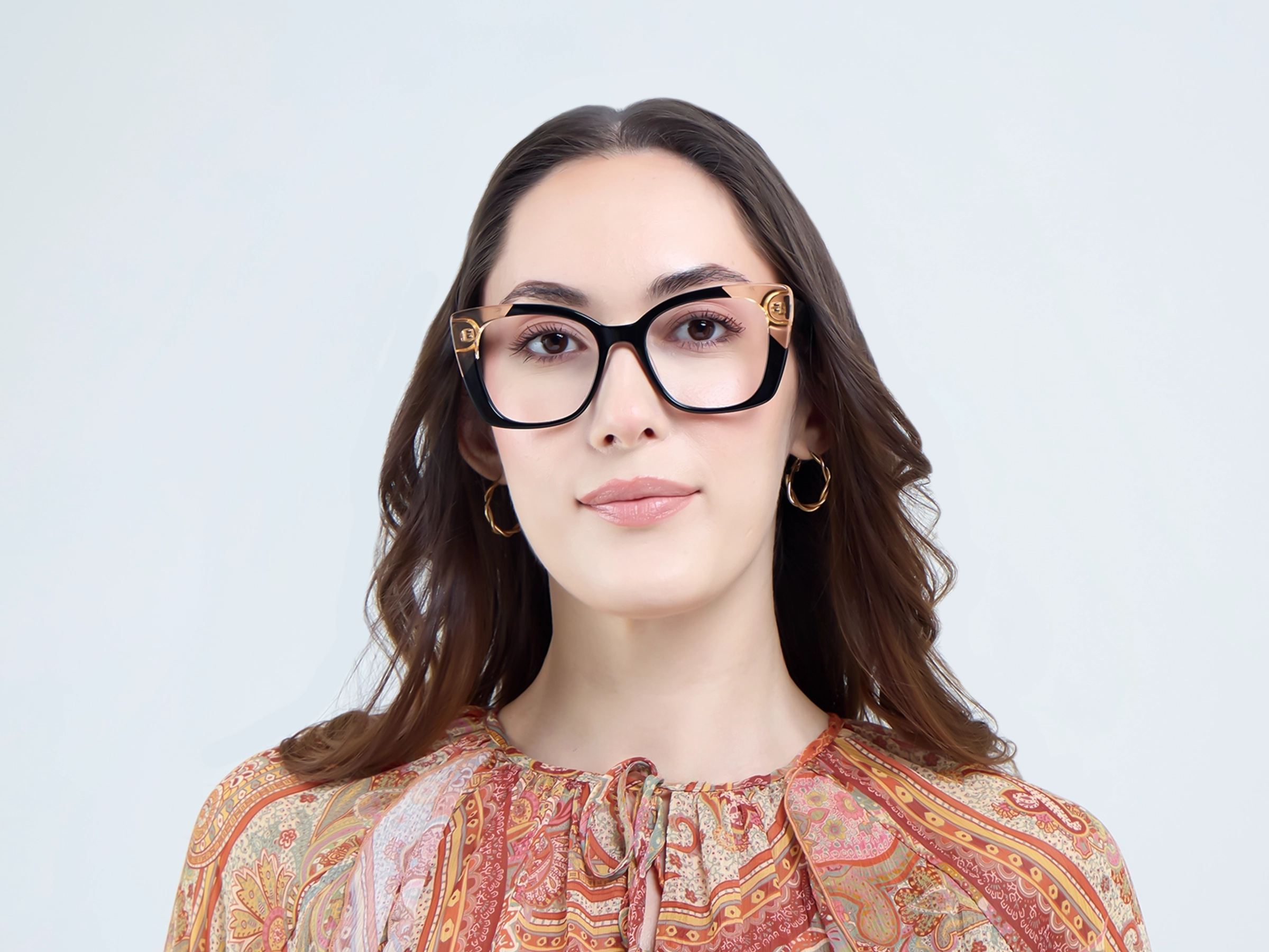 Large Black Butterfly Glasses For Female-12