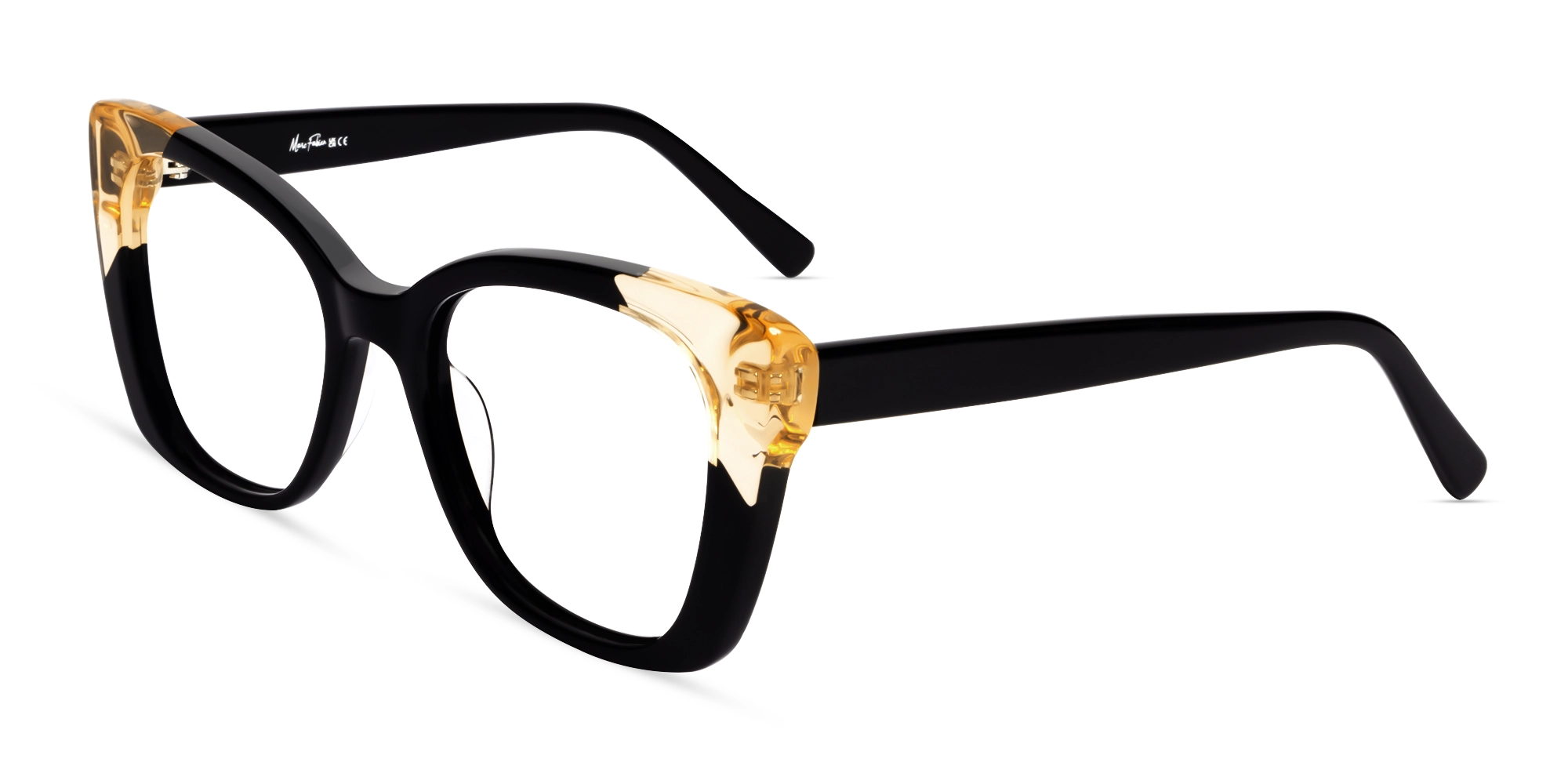 Large Black Butterfly Glasses For Female-3