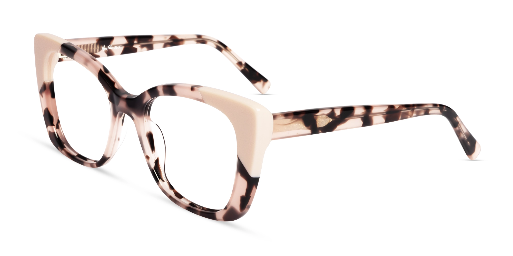 Pink Tortoise Butterfly Fullrim Glasses-3