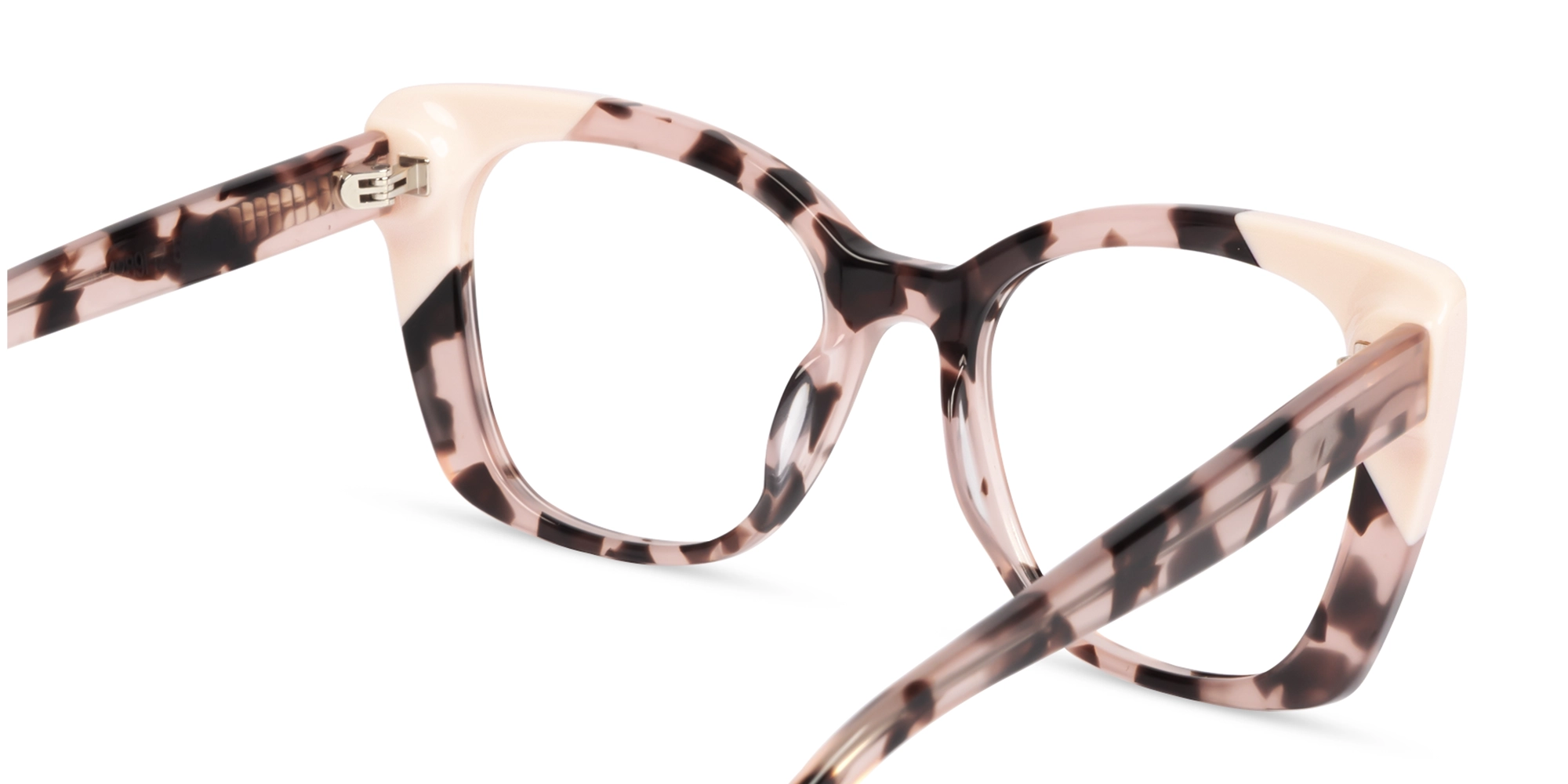 Pink Tortoise Butterfly Fullrim Glasses-5