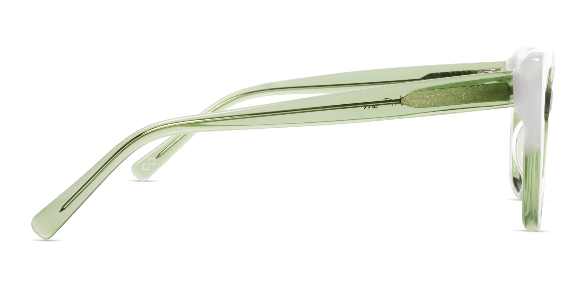 Crystal Gin Green Butterfly Glasses For Women-4