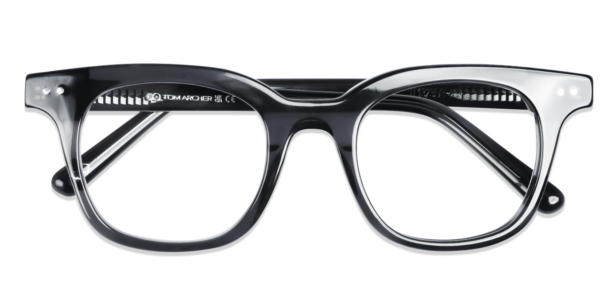 Crystal Grey Acetate Full-Rim Glasses-5