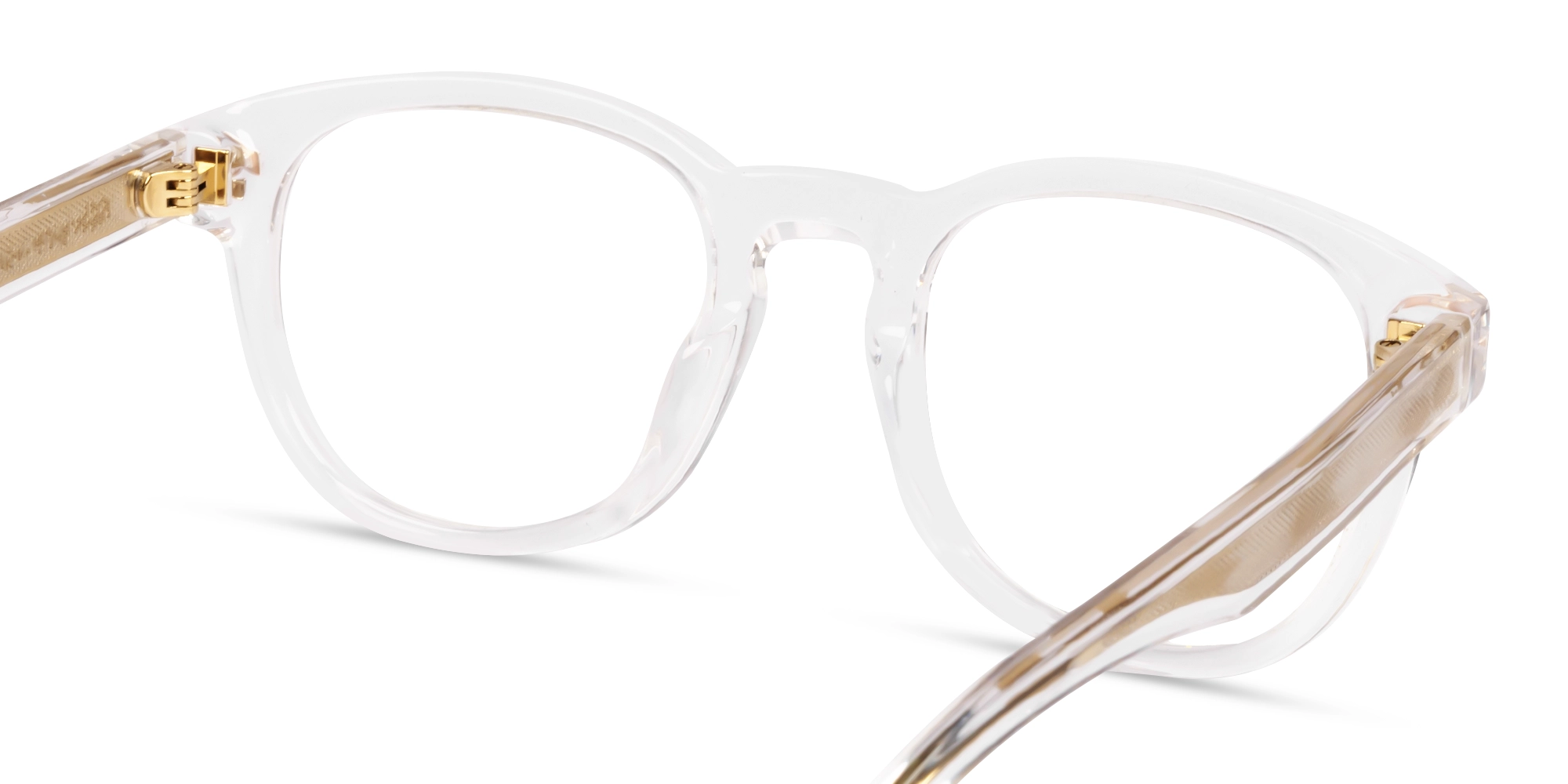 Crystal Clear Round Square Fullrim Glasses-4