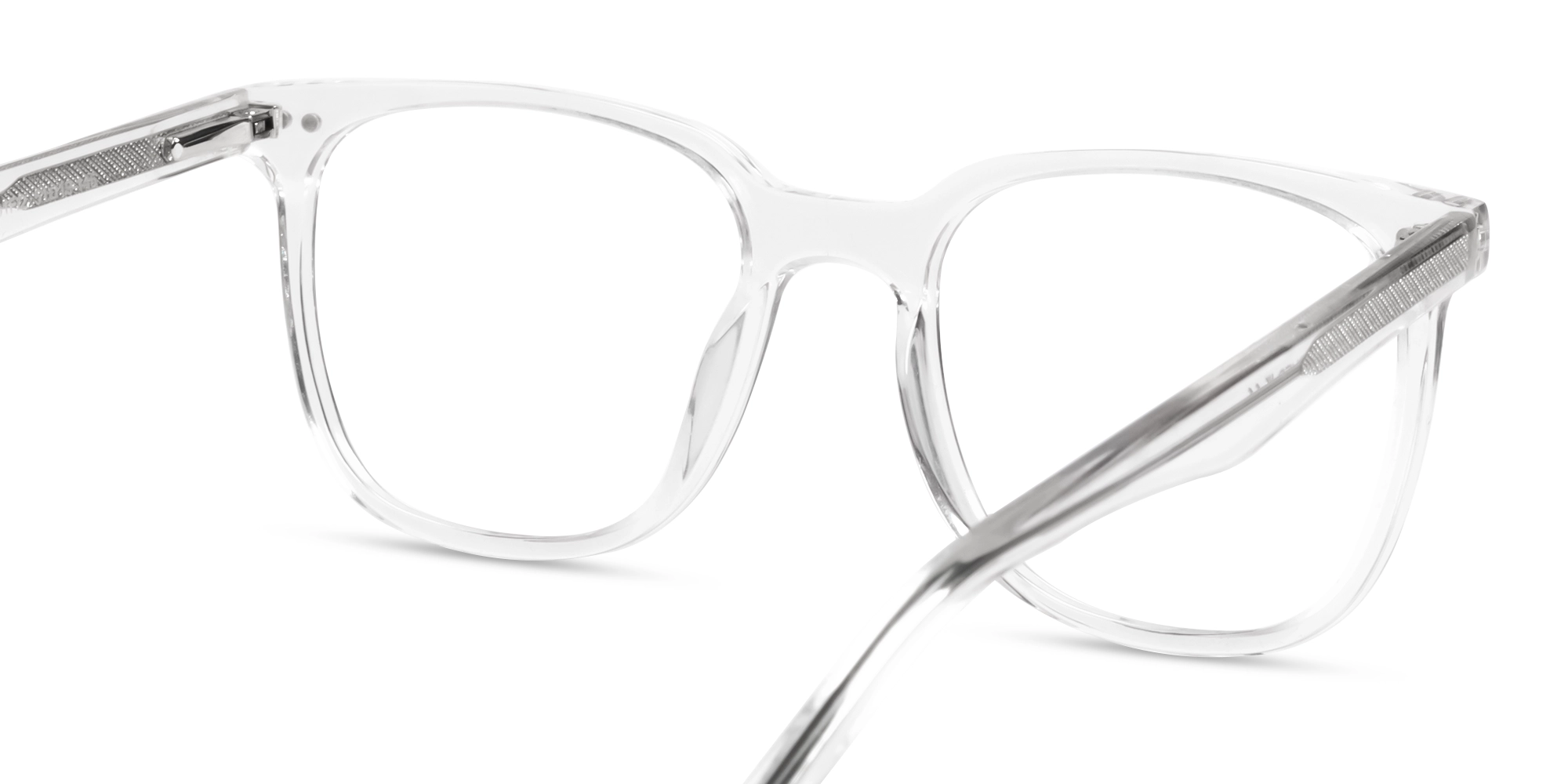 Crystal Clear Magnetic Clip-On Glasses – Yellow & Grey