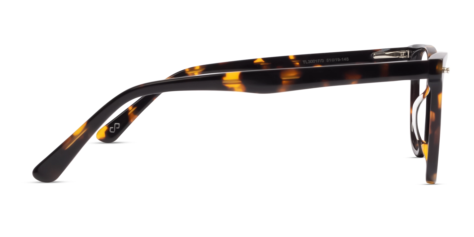 Tortoise Clip-On Glasses with Green & Yellow Lenses