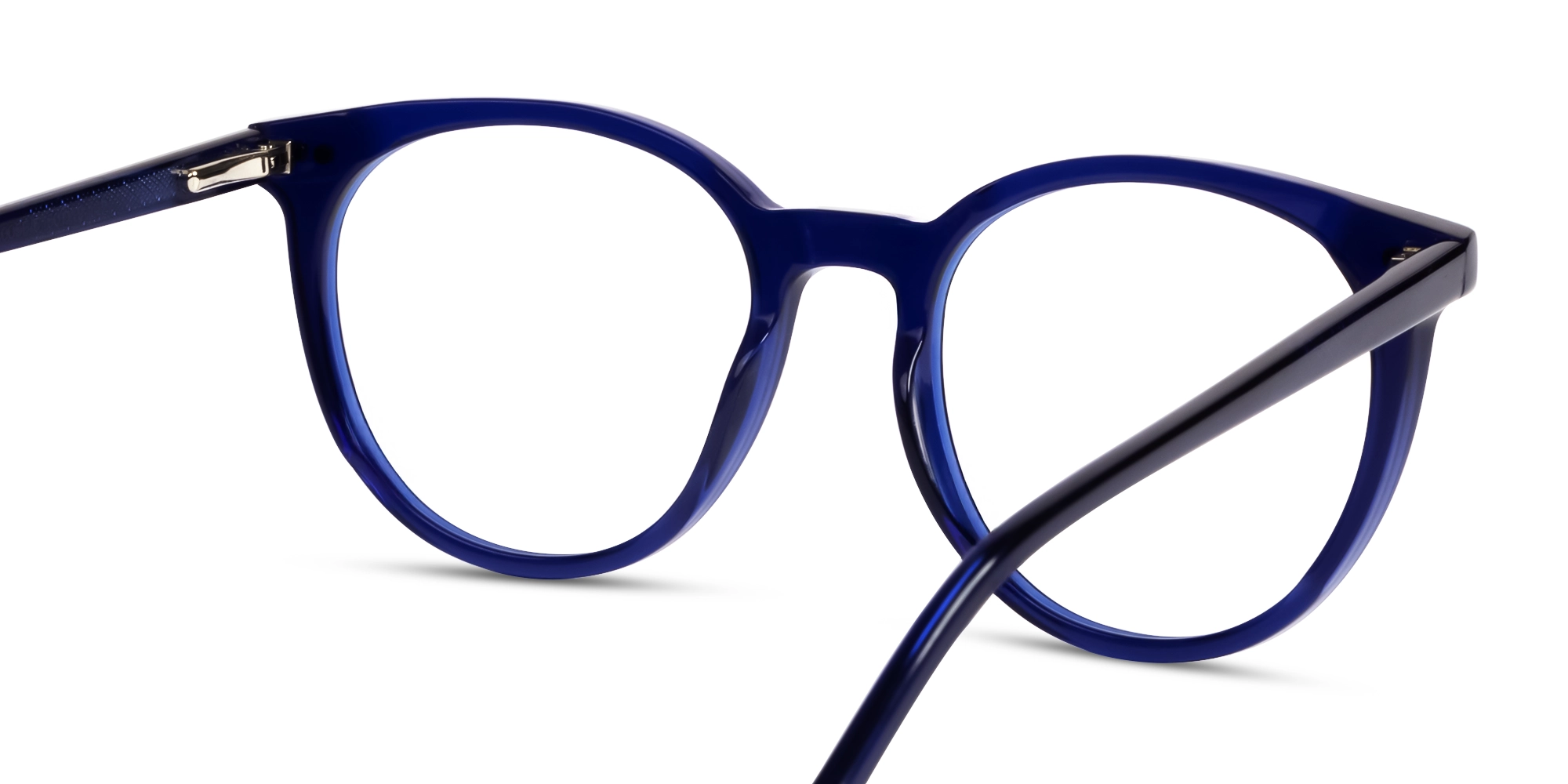 Crystal Blue Frame With Yellow & Grey Magnetic Clipons
