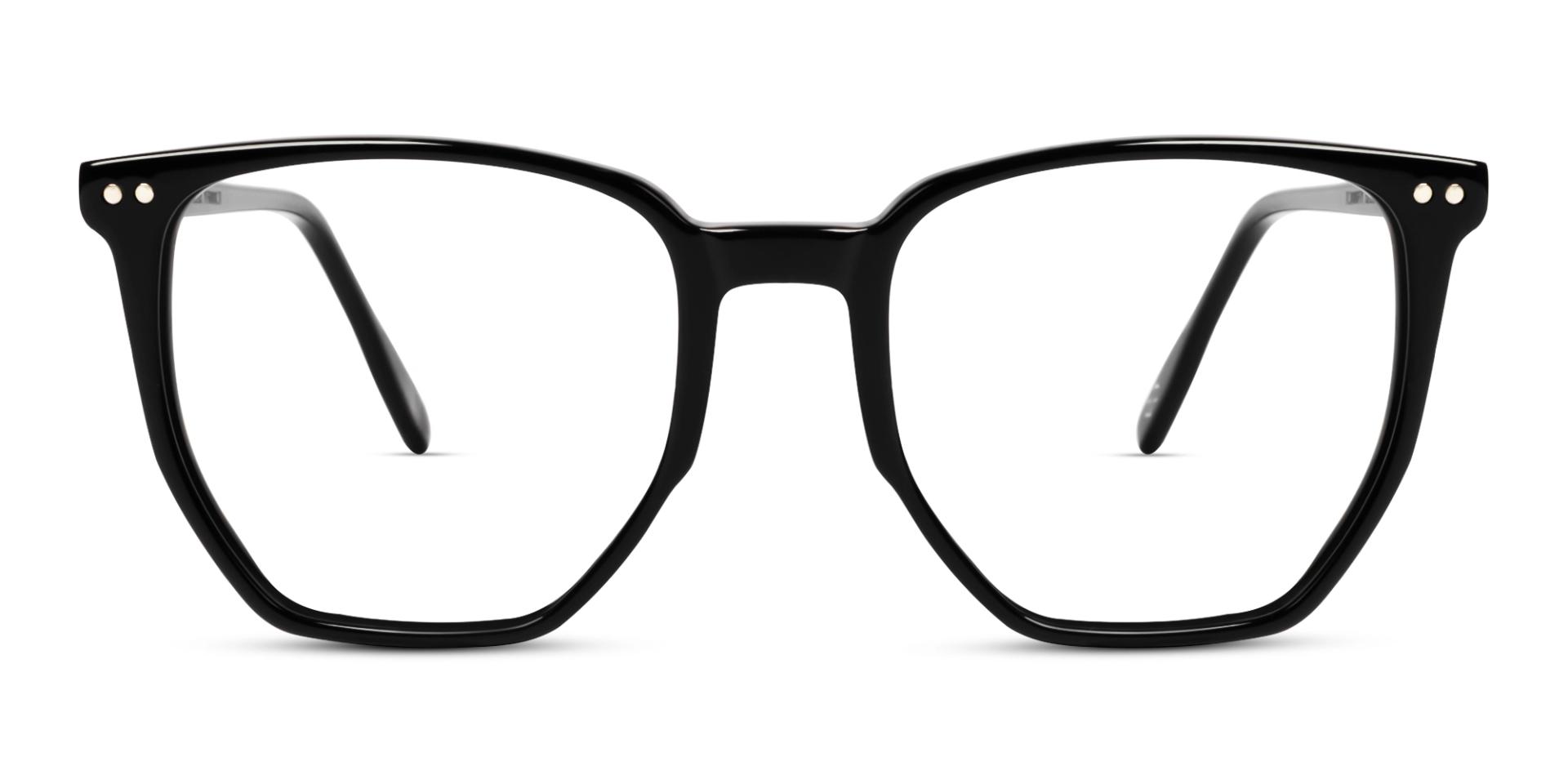 Black Magnetic Clip-On Glasses – Green & Yellow Black Magnetic Clip-On Glasses – Green & Yellow