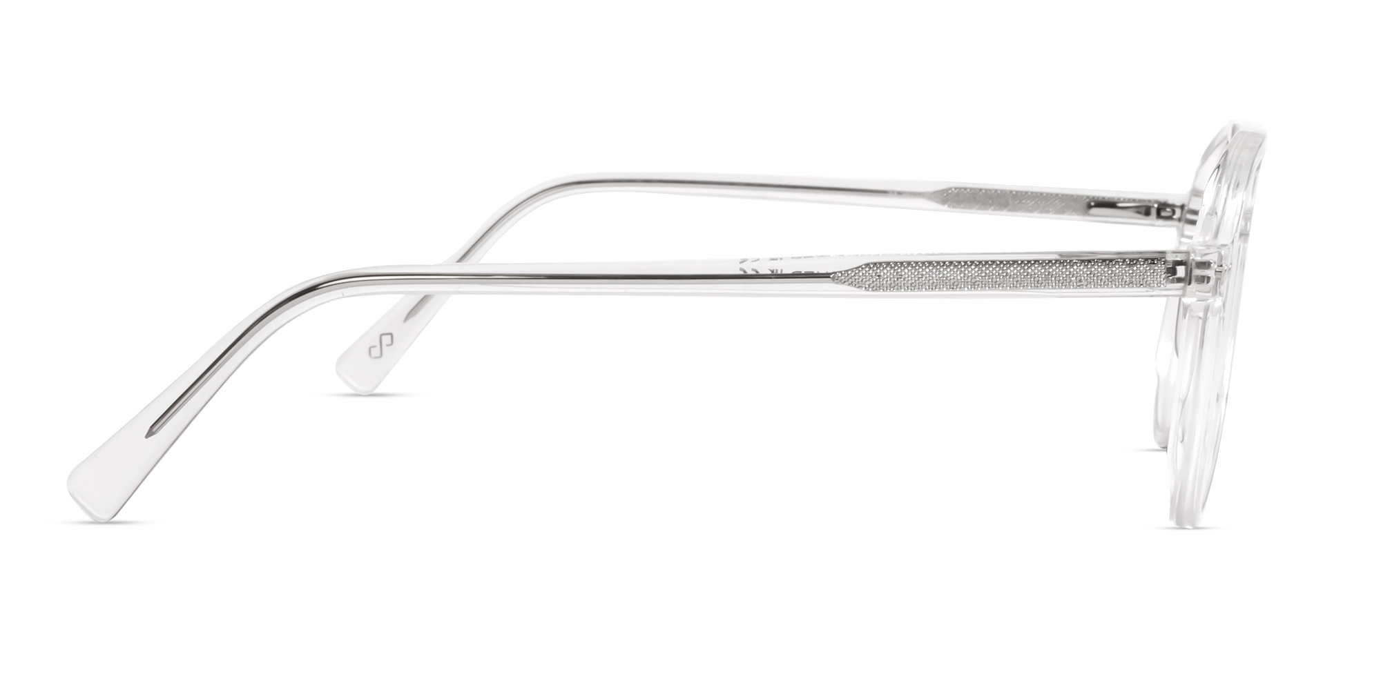 Crystal Clear Pilot Frame - Green & Yellow Clip-On
