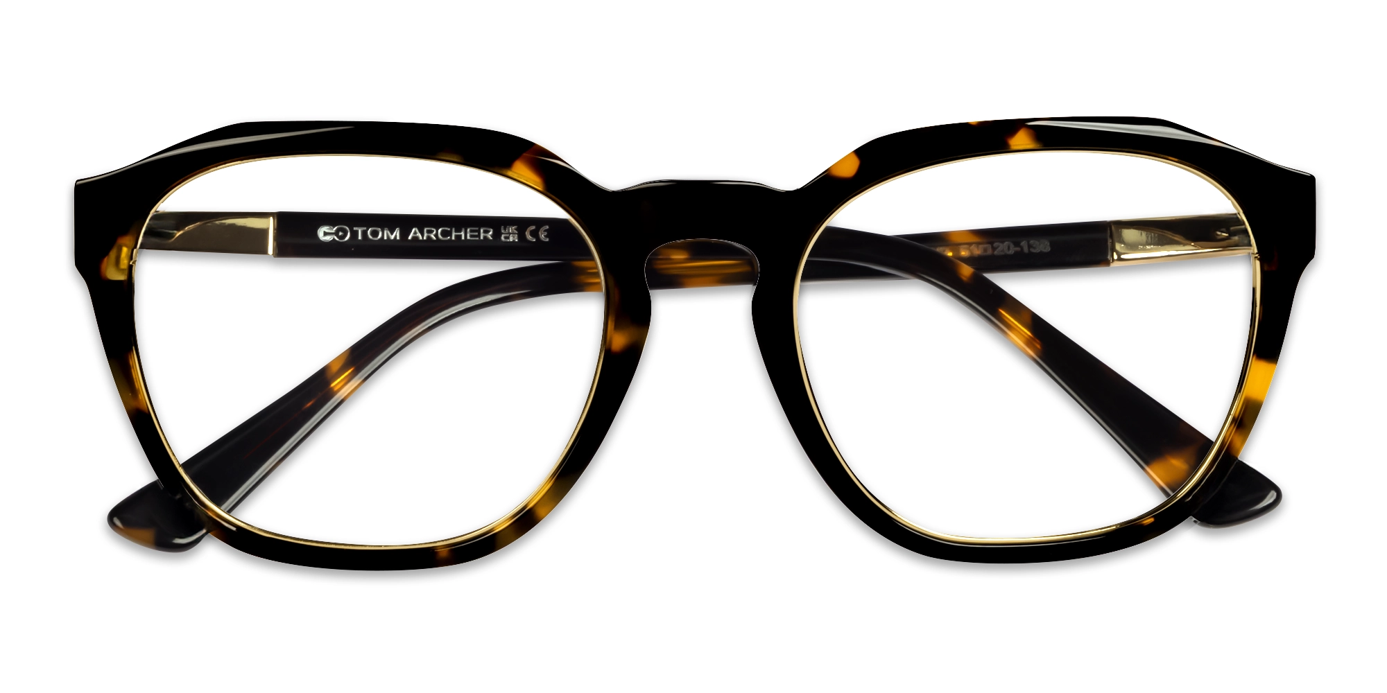 Havana Tortoise Spring Hinges Acetate Glasses-6