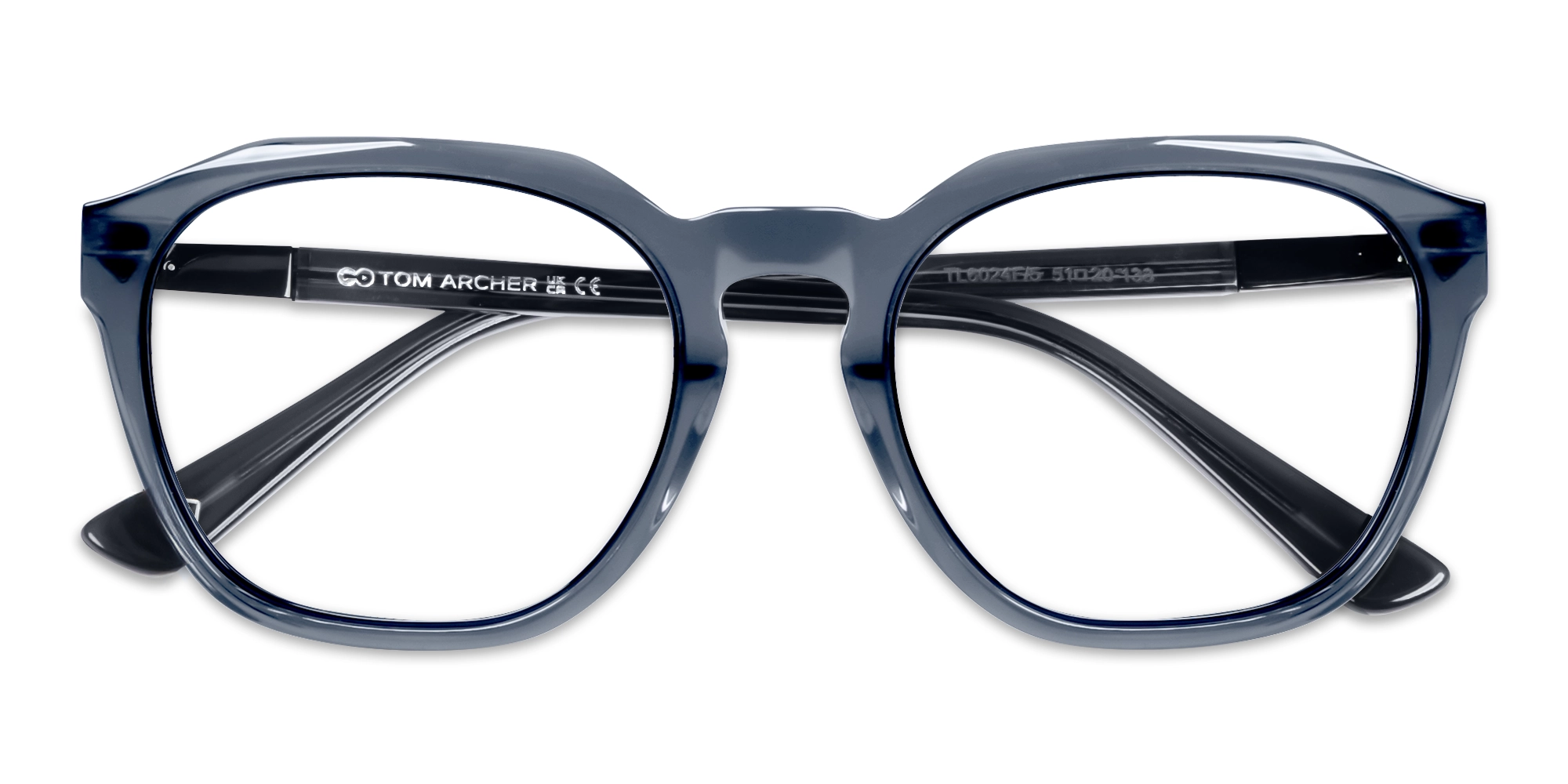 Crystal Slate Grey Spring Hinges Glasses-6