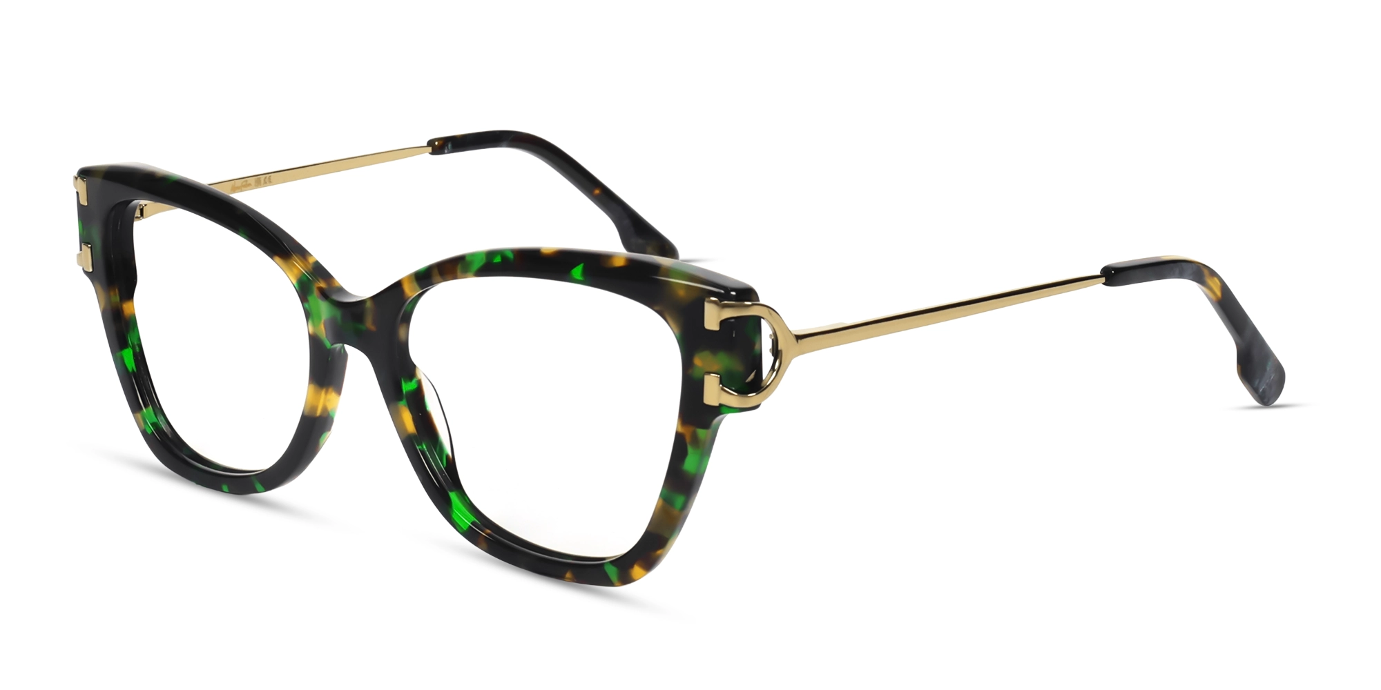 Jungle Tortoise Cateye Fullrim Medium Glasses-3