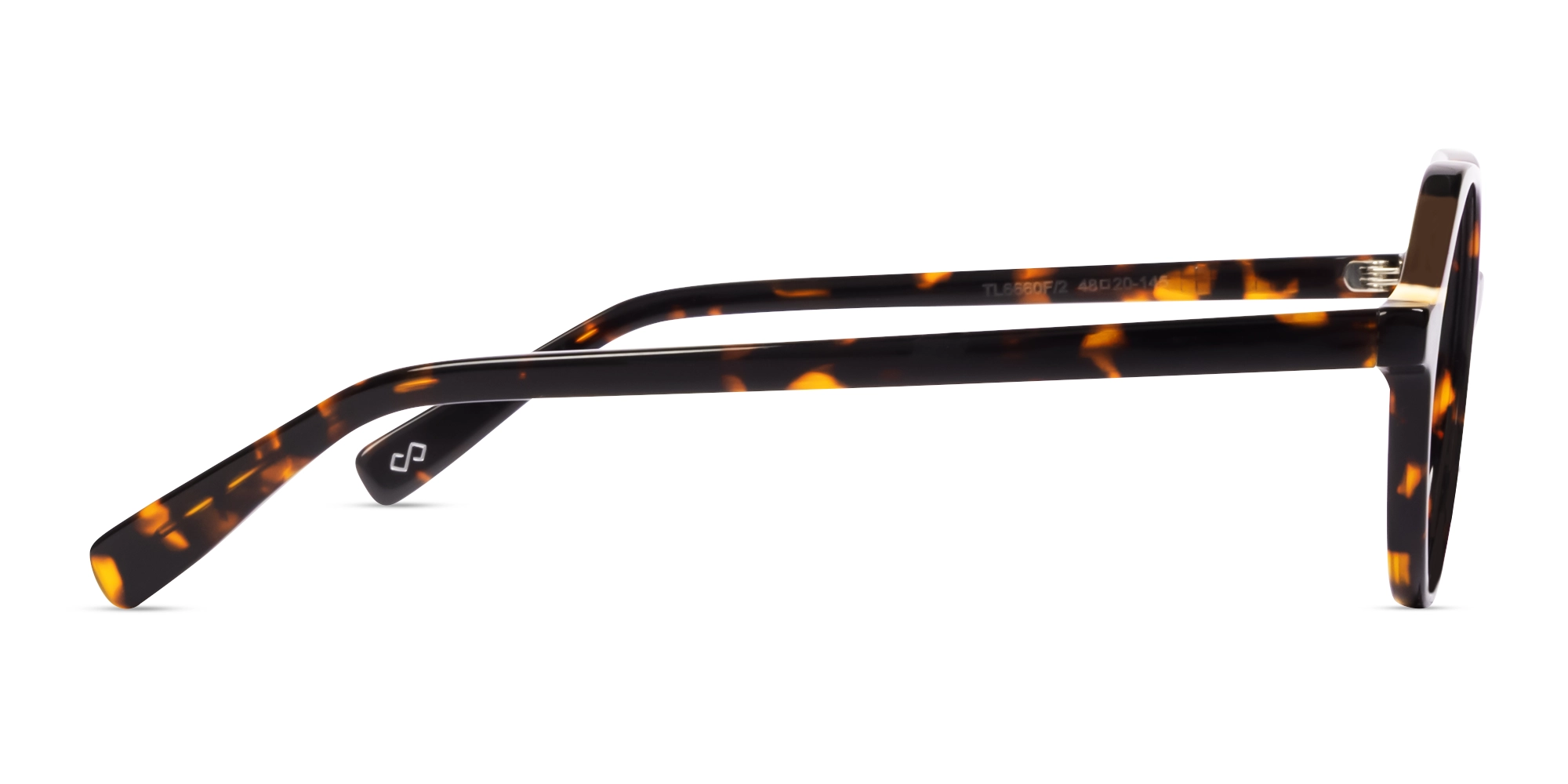 Tortoise Round Fullrim Acetate Glasses-3