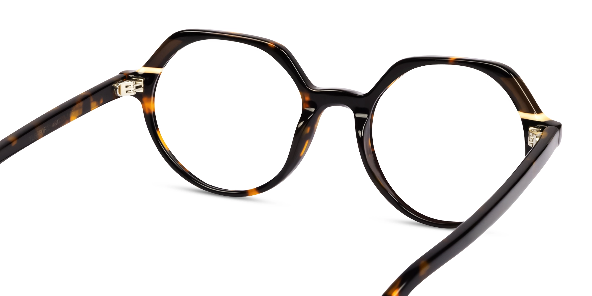 Tortoise Round Fullrim Acetate Glasses-4