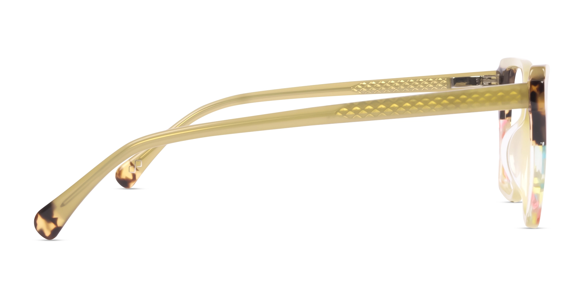 Celery Green Cat-eye Glasses For Women-4