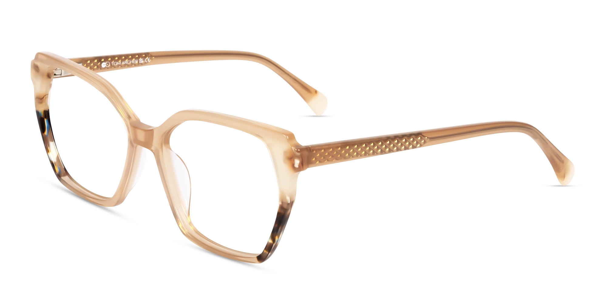 Crayola Peach Cat-eye Glasses For Women-3